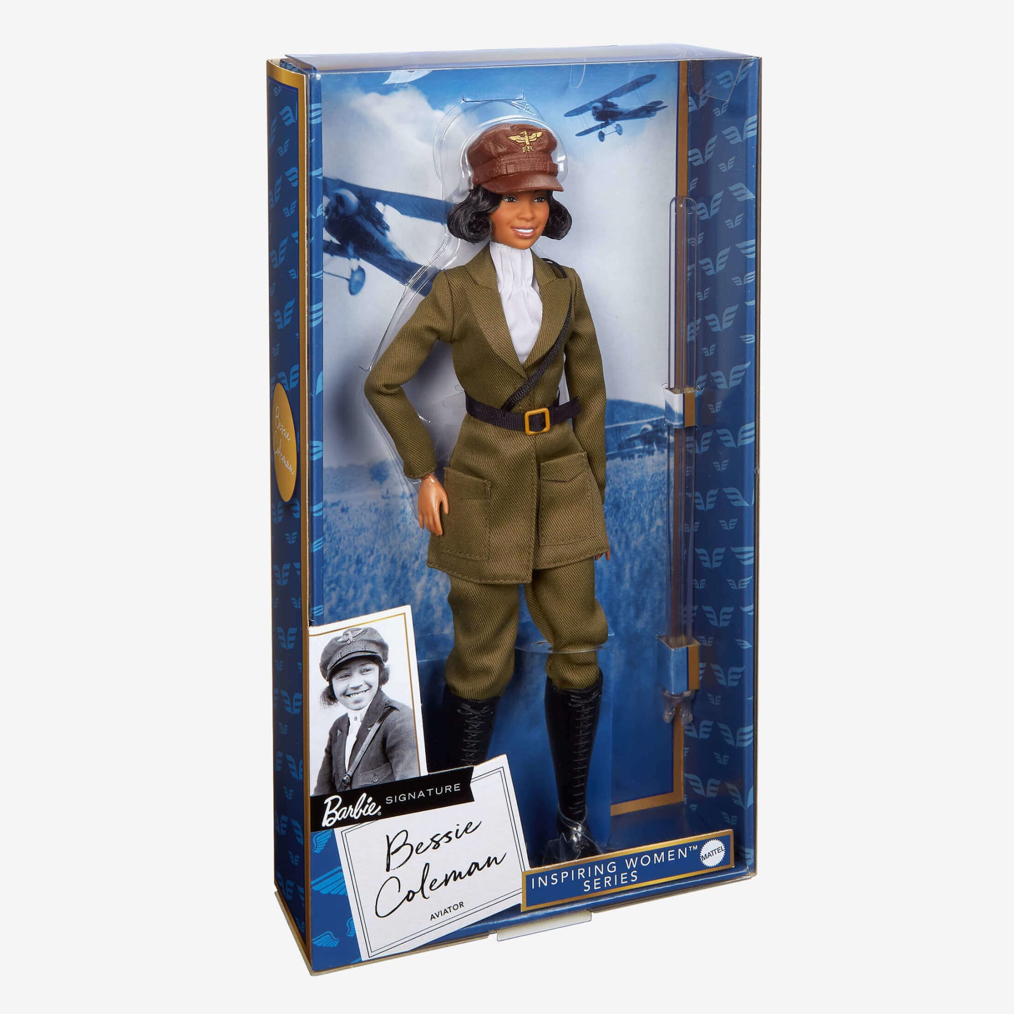 Barbie Inspiring Women Bessie Coleman Doll - Image 14