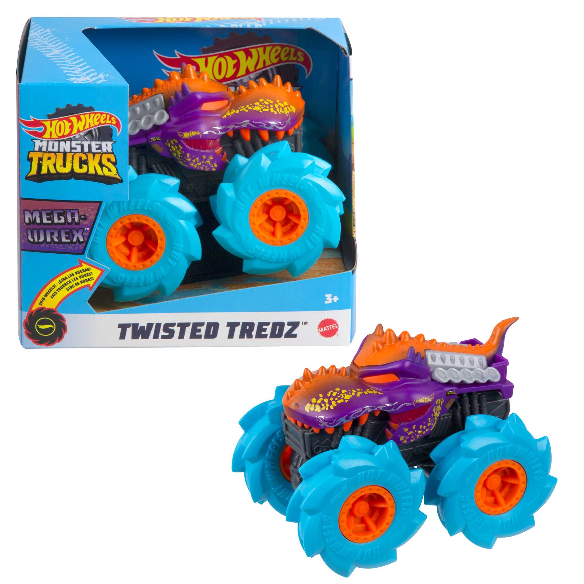Hot Wheels Monster Trucks Vehículo de Juguete Llantas Todo Terreno Escala 1:43 - Image 5