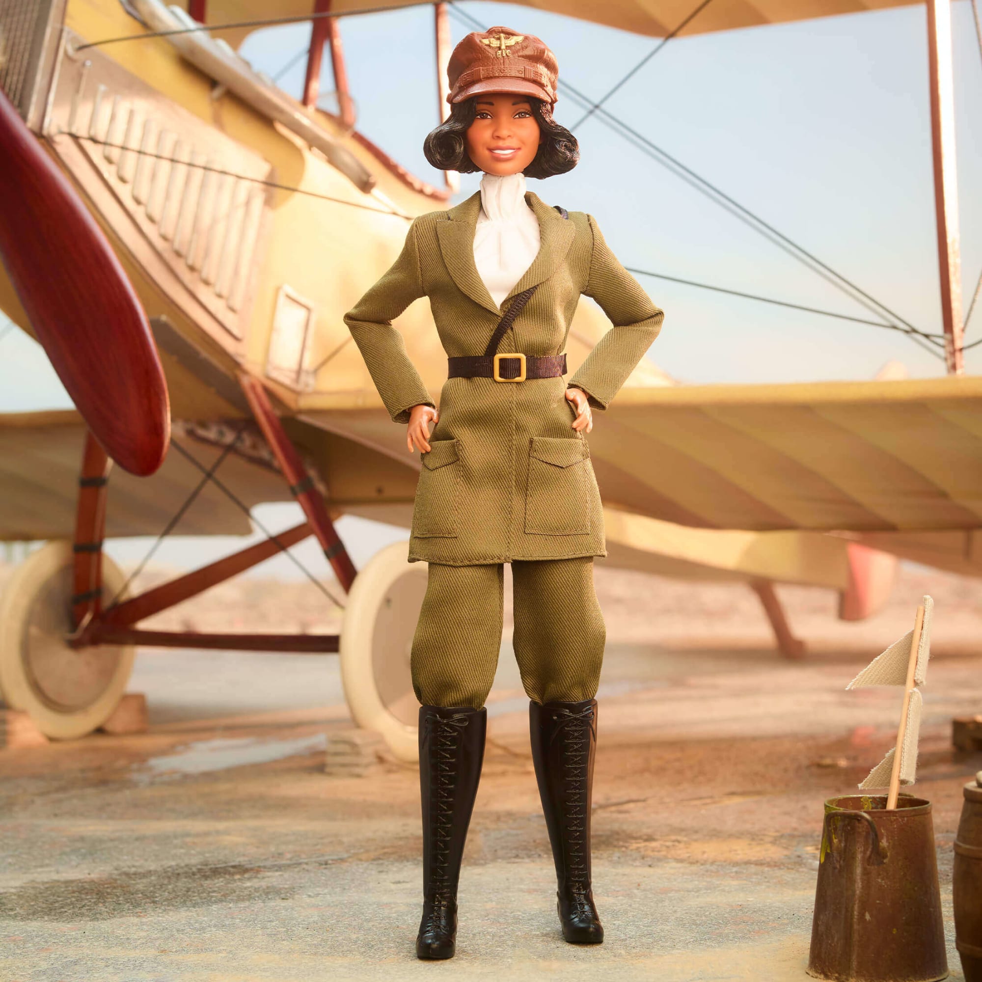 Barbie Inspiring Women Bessie Coleman Doll - Image 7