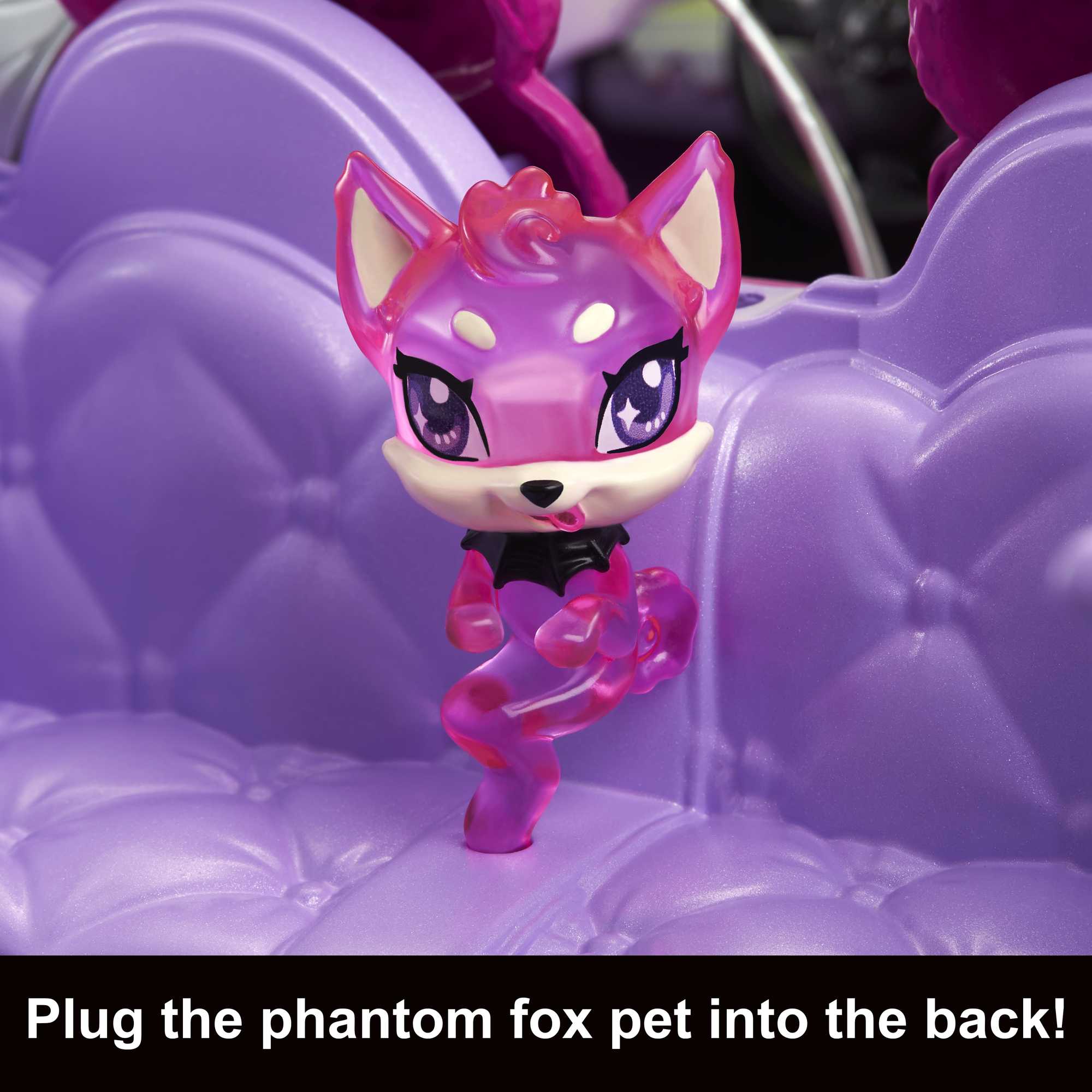 Monster High Toy Car. Ghoul Mobile With Pet And Cooler Accessories - Image 4