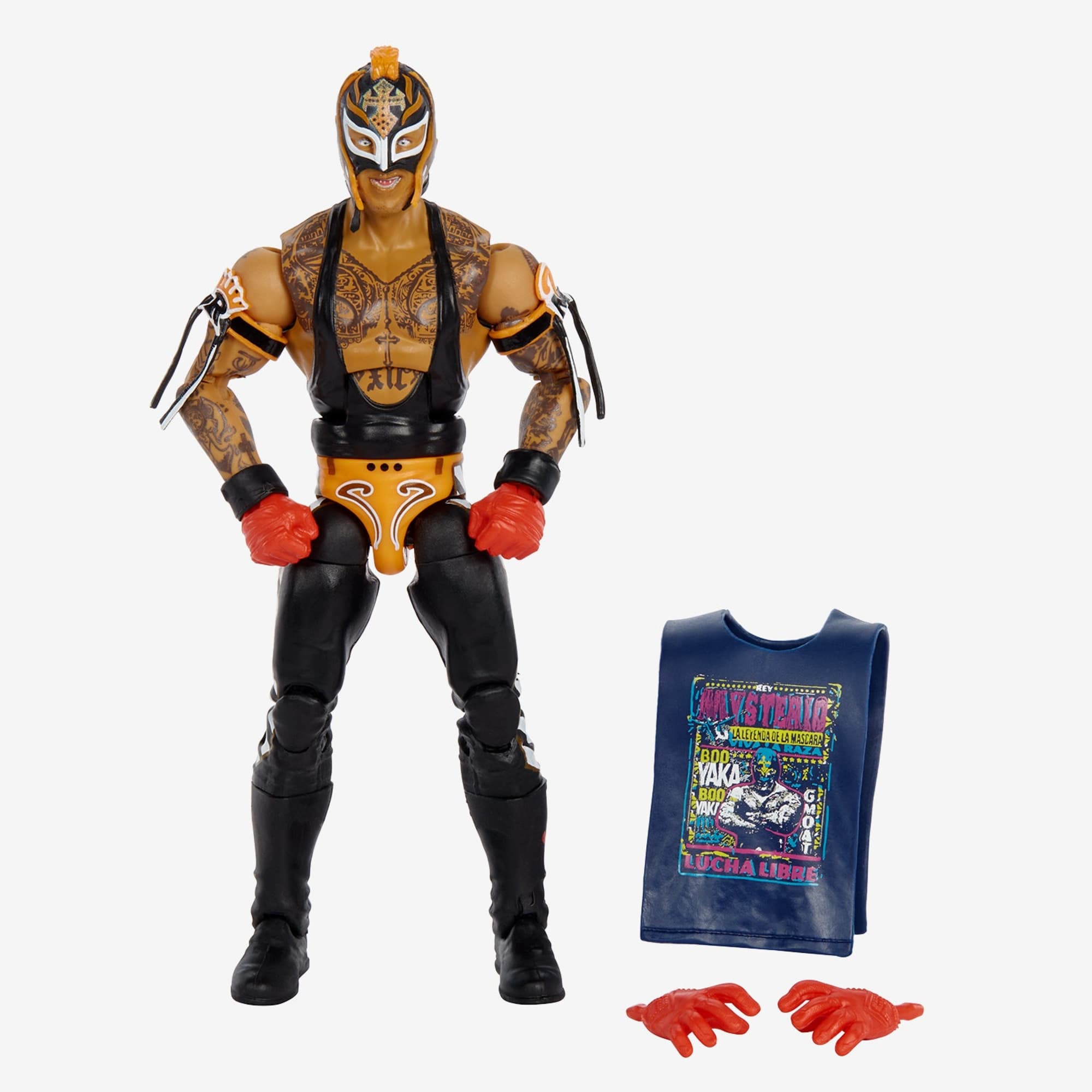 WWE Rey Mysterio Elite Collection Action Figure - Image 5