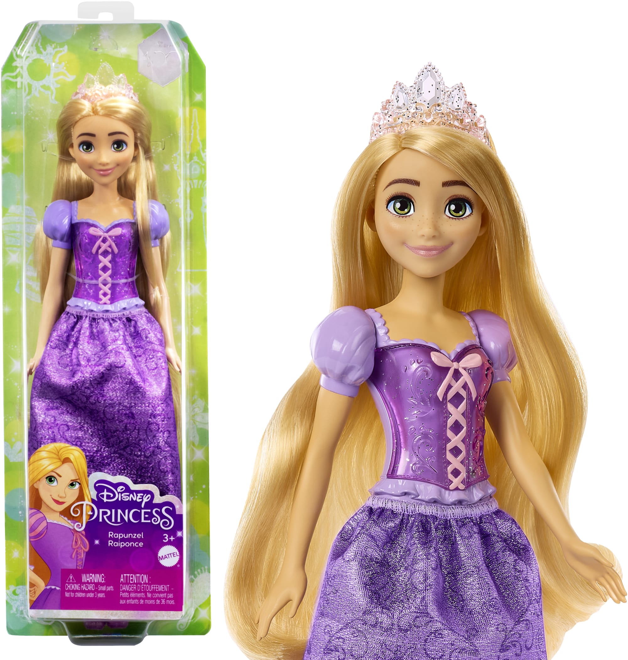 Disney-Princesses Disney-Raiponce-Poupée. Habillage et Accessoires