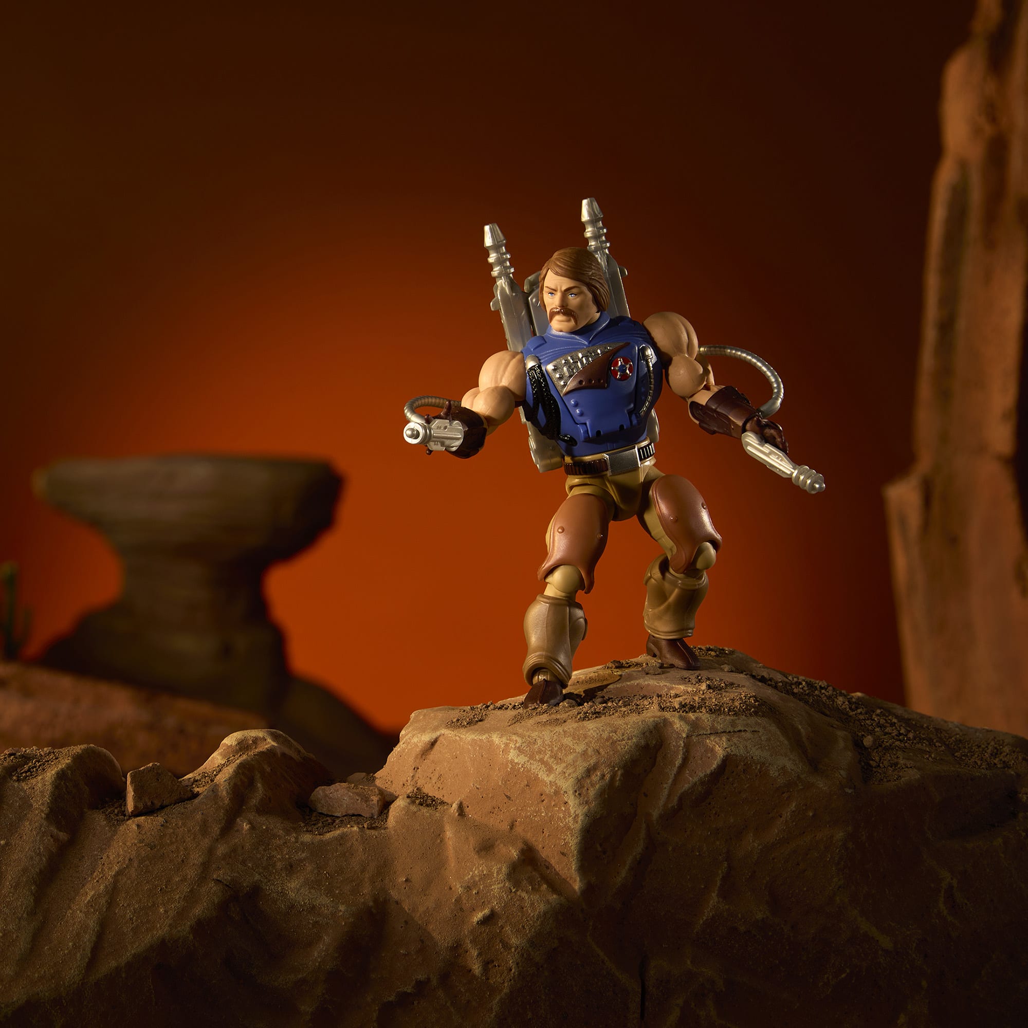 Masters of the Universe Origins Rio Blast Action Figure - Image 3