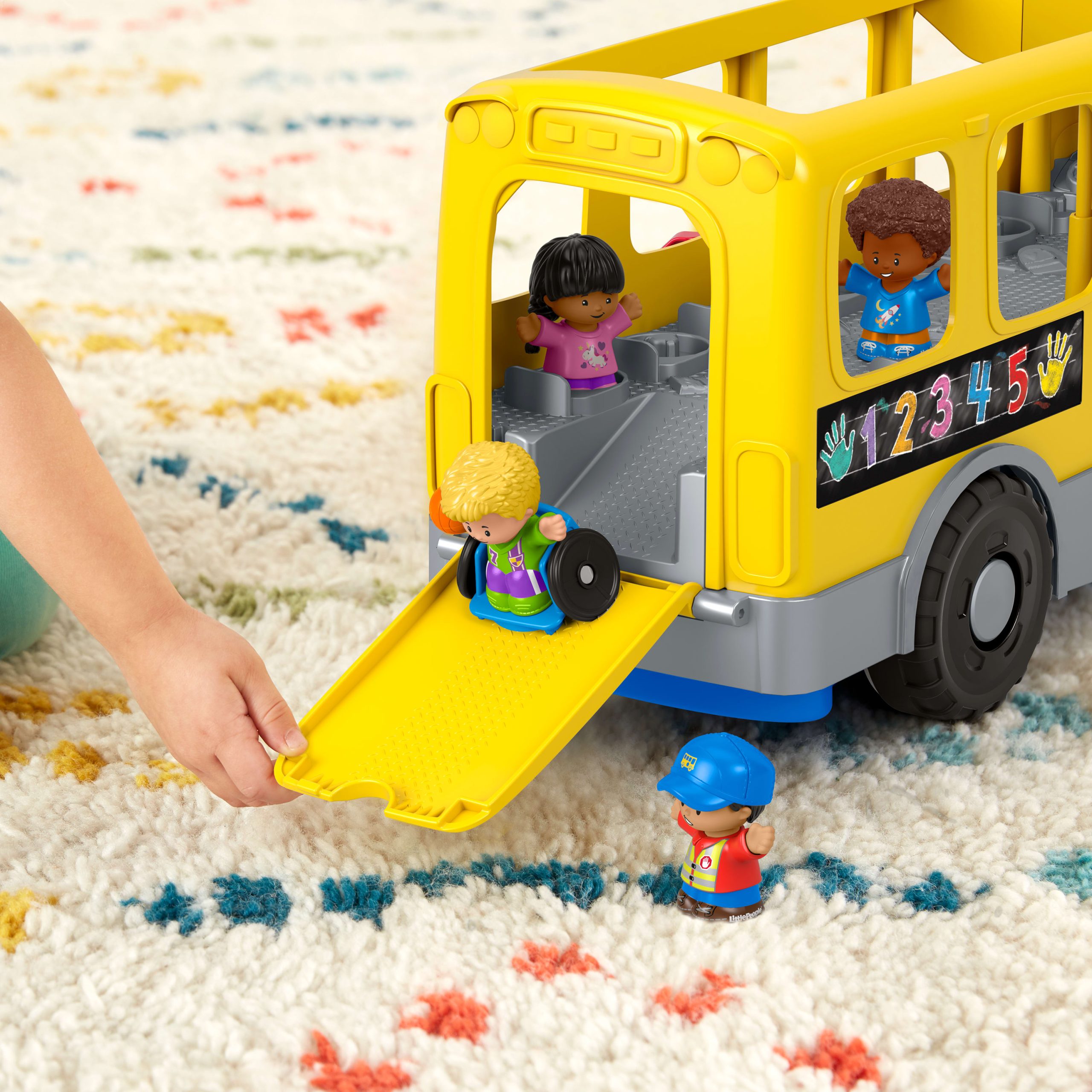 Little People Juguete para Bebés Little People Camión Escolar Haciendo Nuevos Amigos - Image 3