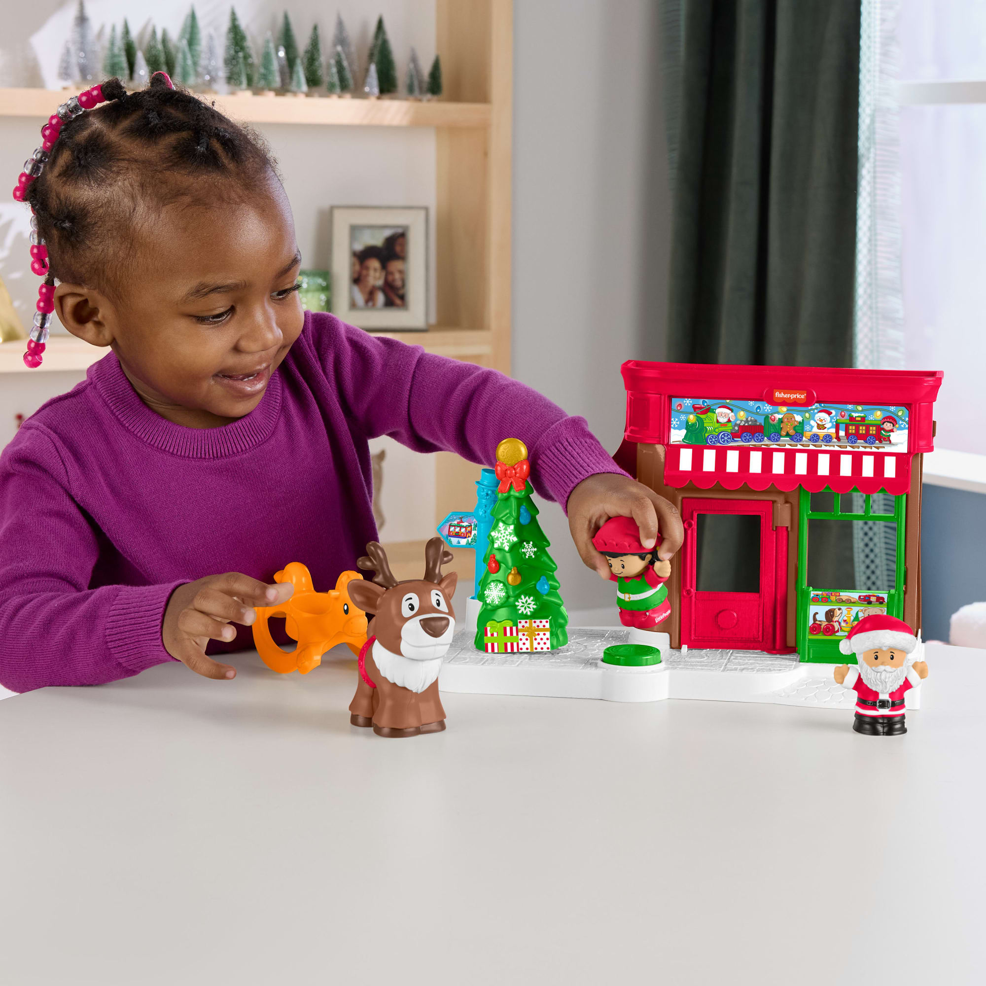Coffret Cadeau Fisher-Price Little People Christmas Wonderland - Image 2