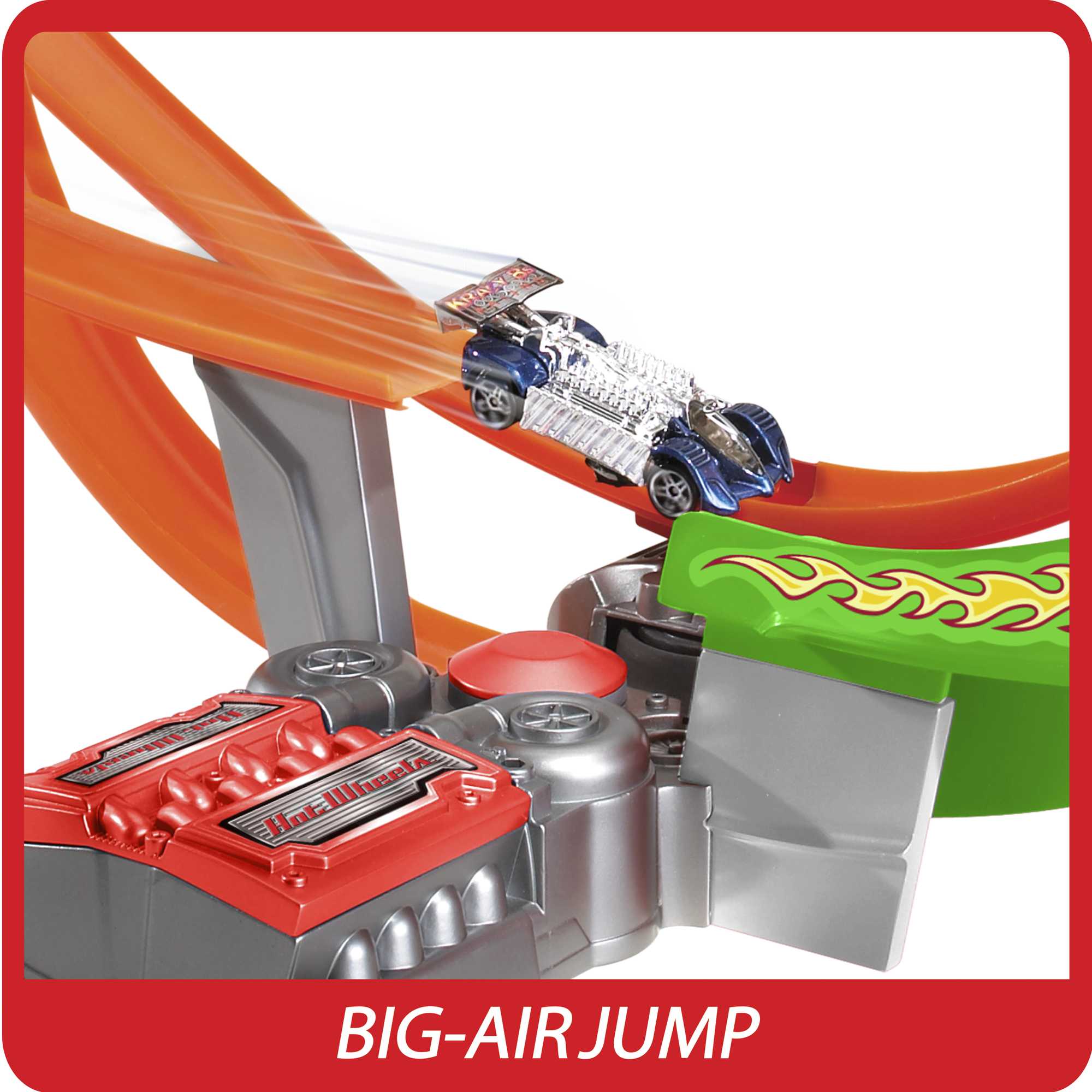 Hot Wheels Action Power Shift Motorized Raceway Track Set. Includes 5 Cars In 1:64 Scale - Image 5