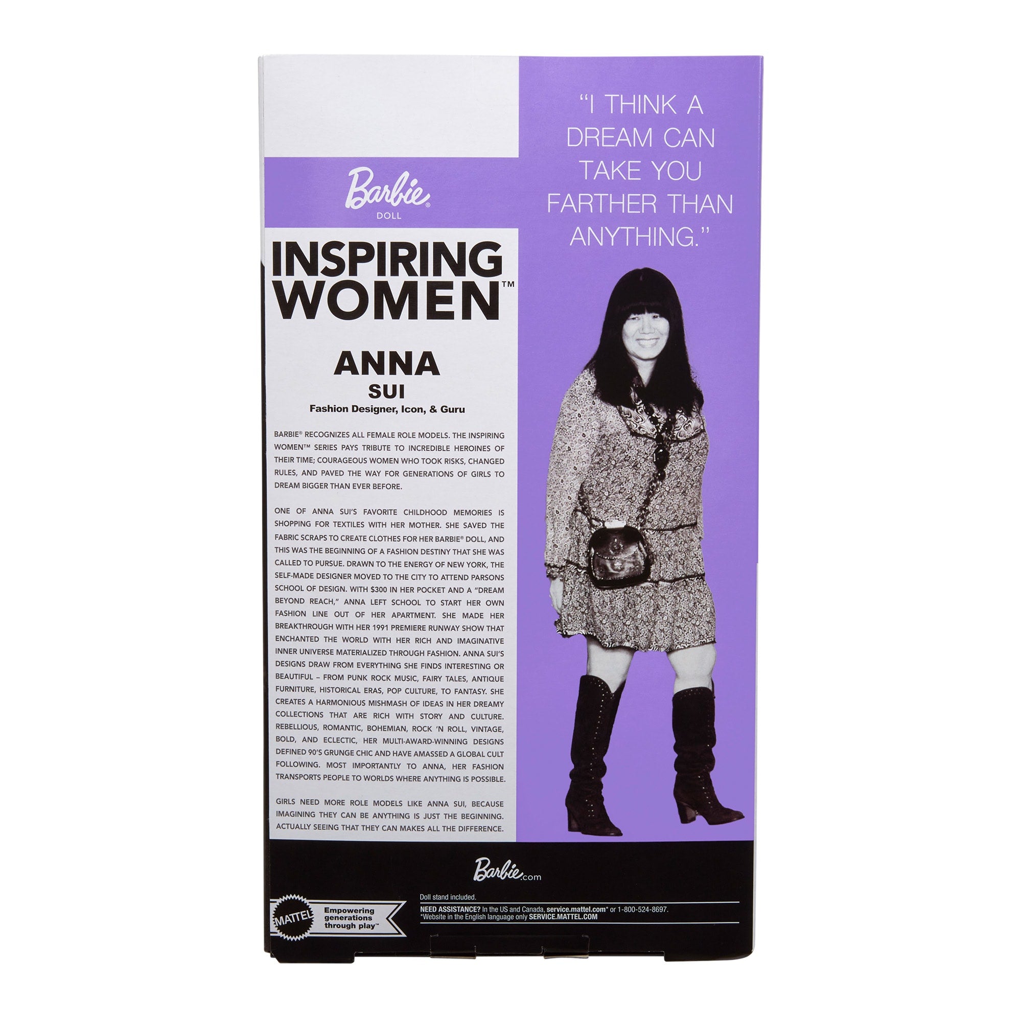 Barbie Inspiring Women Anna Sui Doll - Image 18