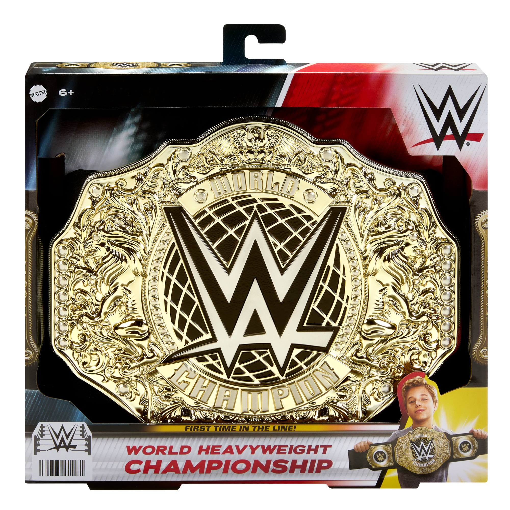 WWE Championship Title. World Heavyweight Role-Play & Costume. Leather-Like Belt - Image 5