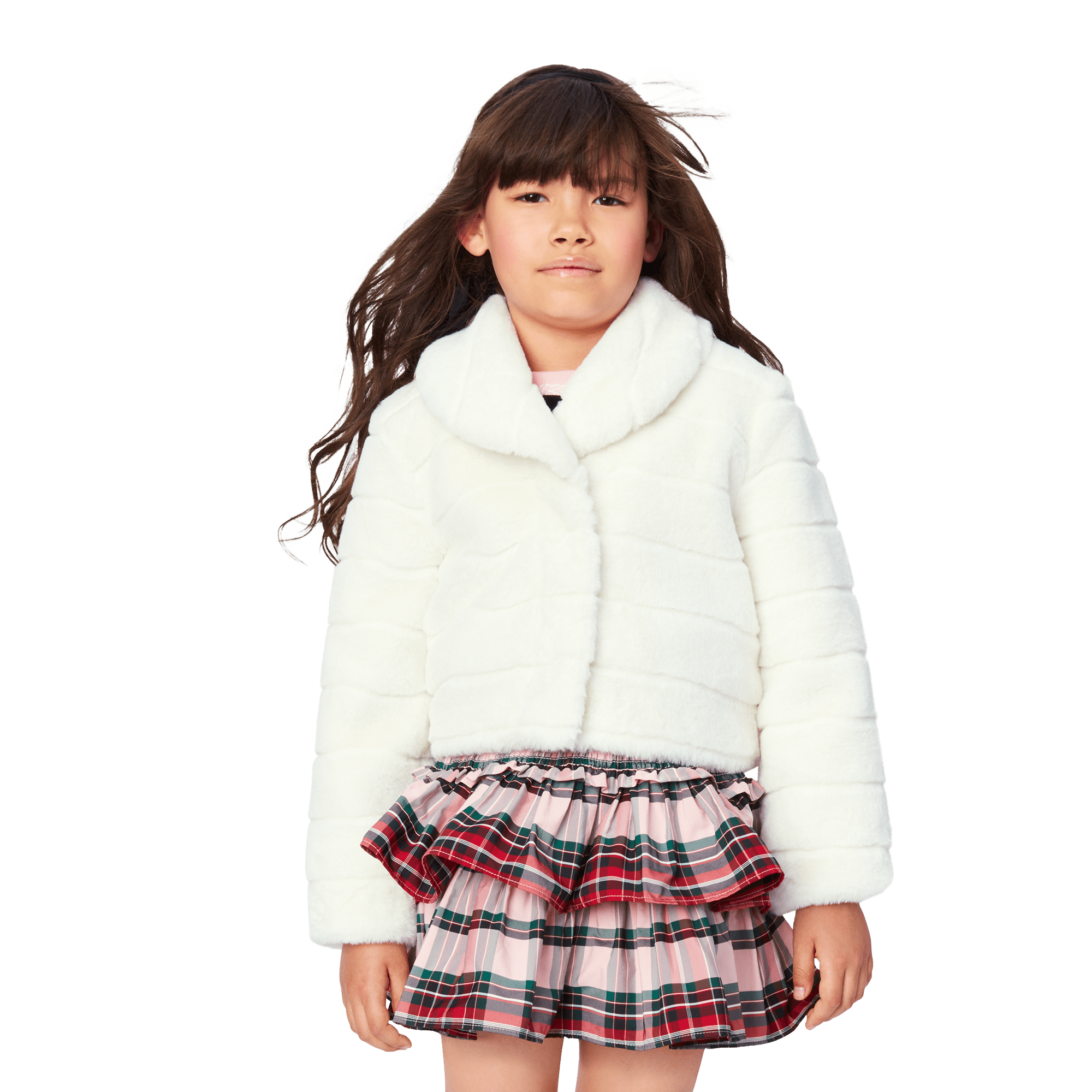 American Girl® x Janie and Jack Winter-White Jacket for Girls - Image 5