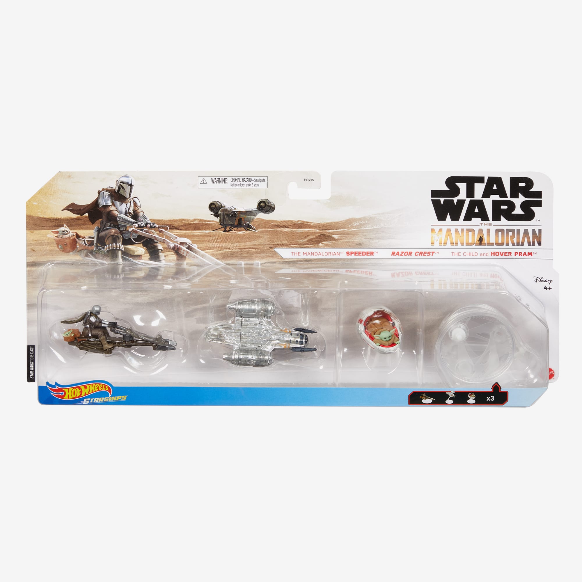 Hot Wheels Star Wars Starship Vehicles 3-Pack - Image 2