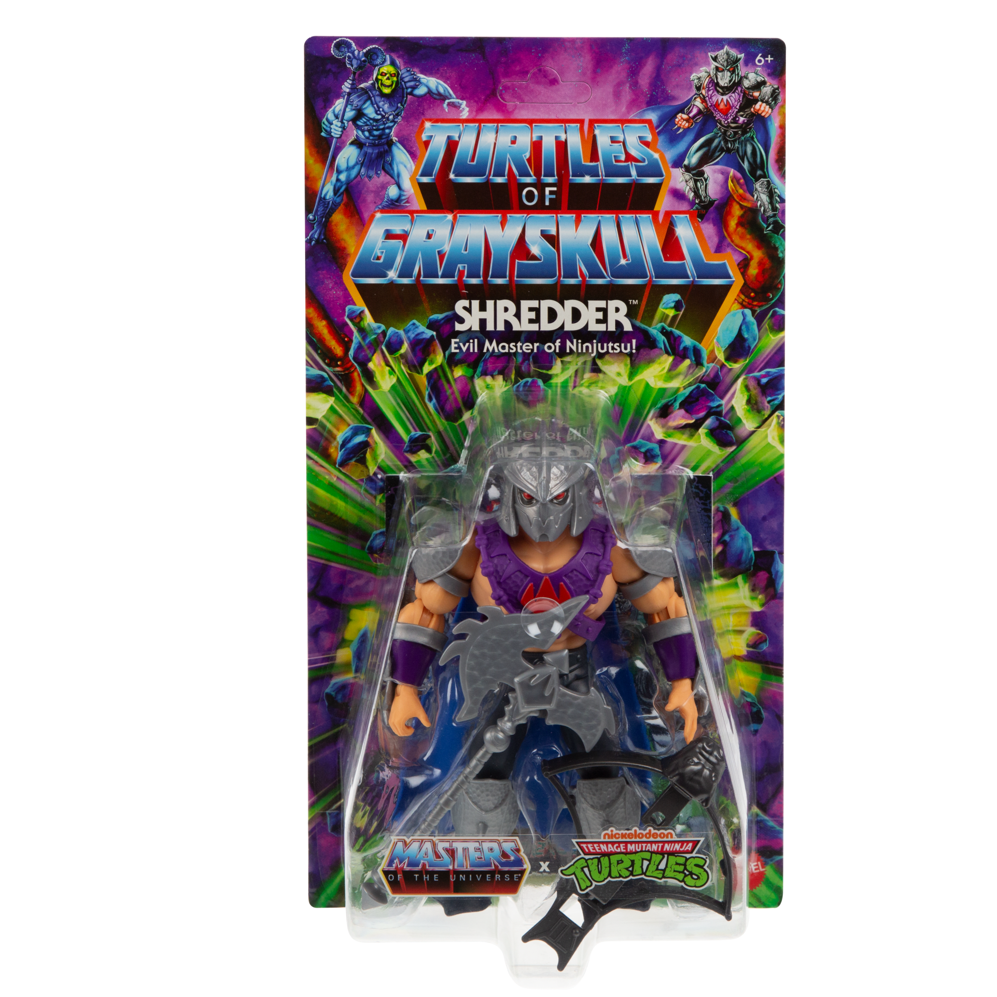 Masters of the Universe Origins Turtles of Grayskull Shredder Action Figure - Image 7