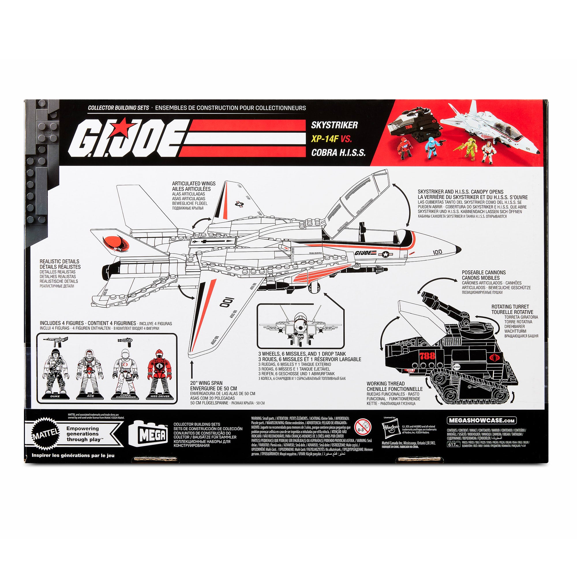 MEGA G.I. JOE Skystriker vs. COBRA H.I.S.S. Building Set - Image 15
