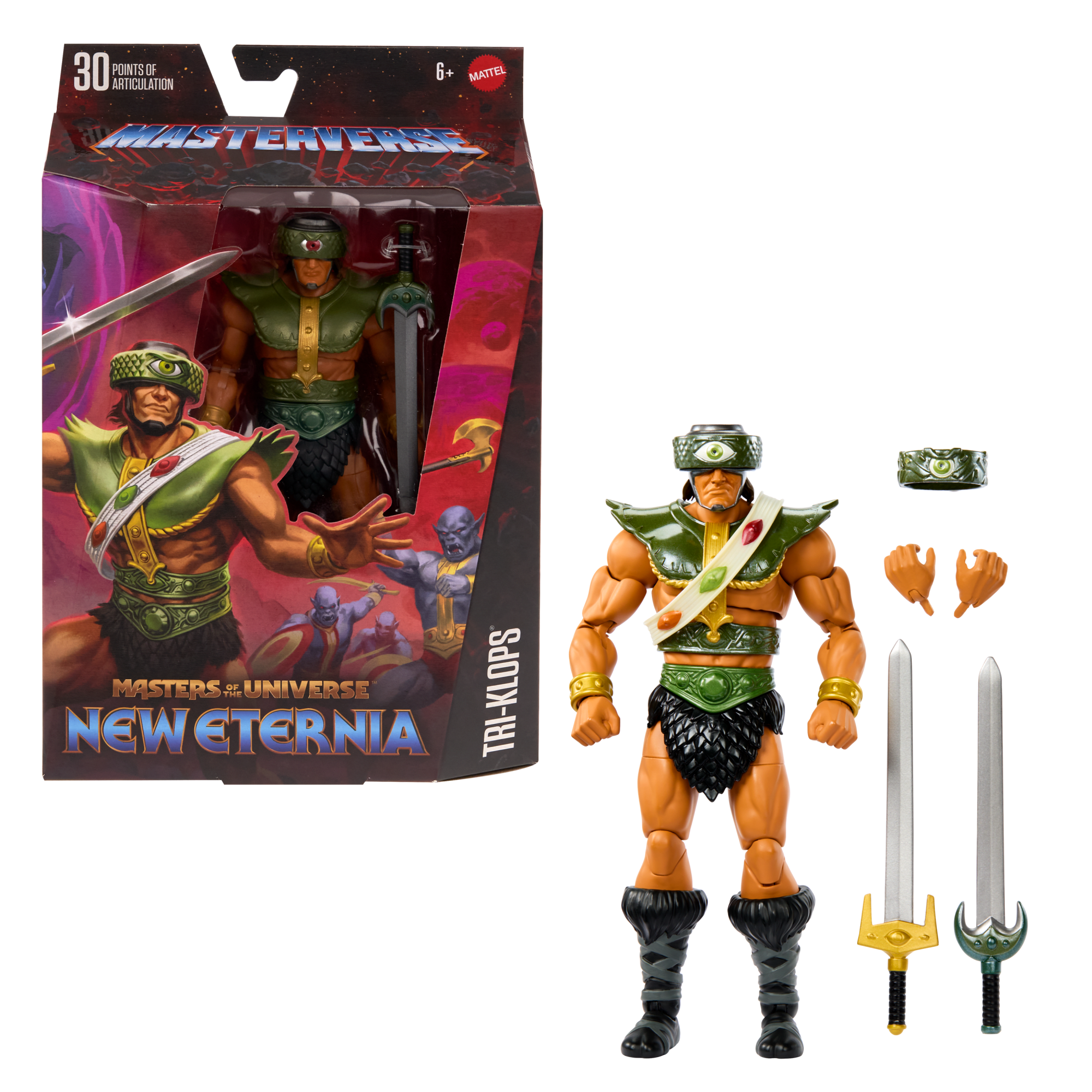 Masters of the Universe Masterverse Tri-Klops Action Figure - Image 2