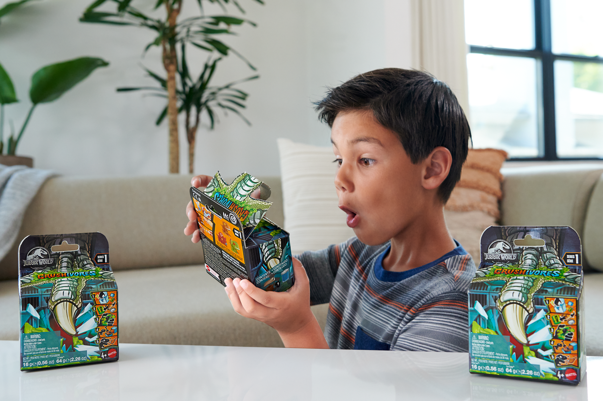 Jurassic World-Dinos Dévoreurs-Mini Dinosaure Avec Surprises - Image 2