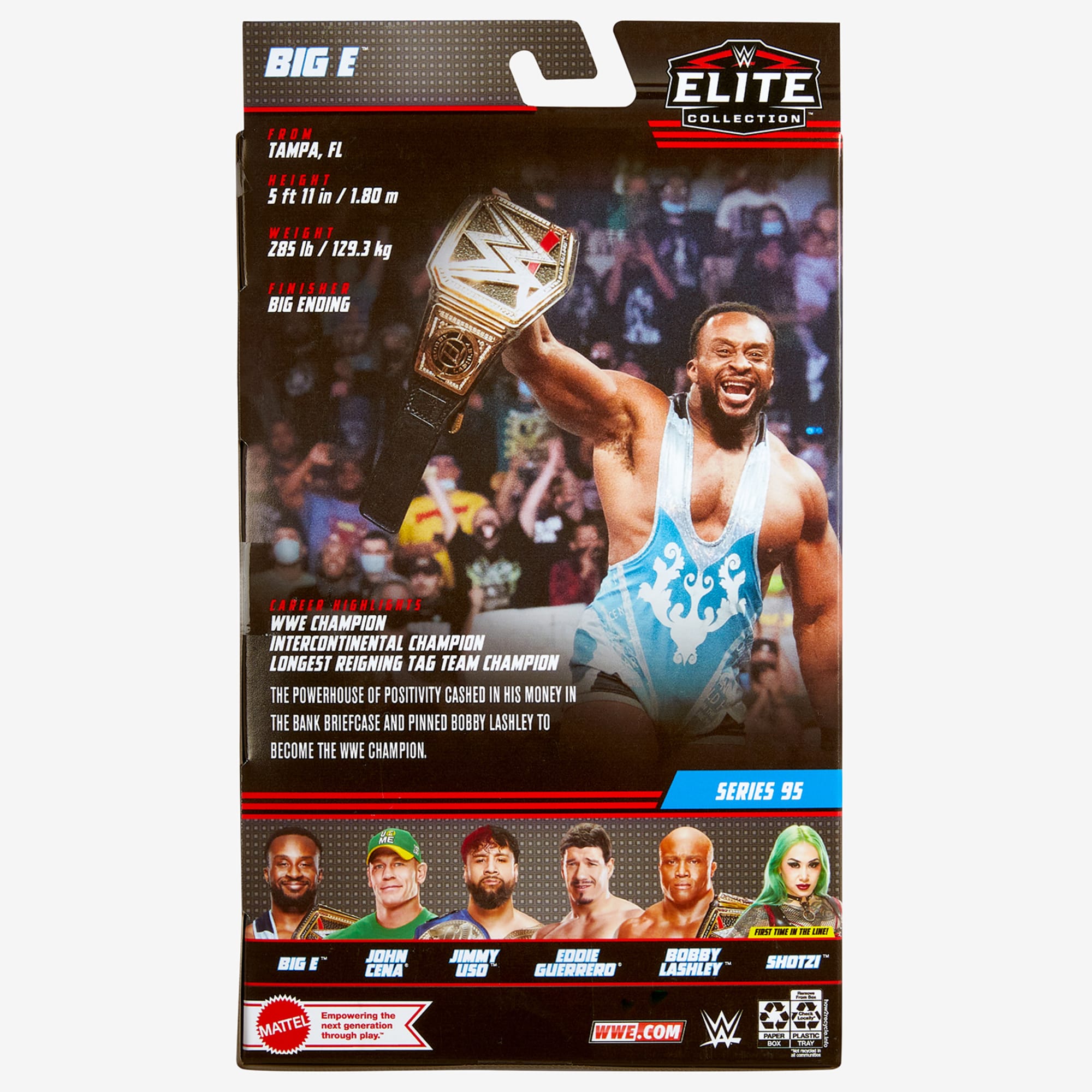 WWE Big E Elite Collection Action Figure - Image 7