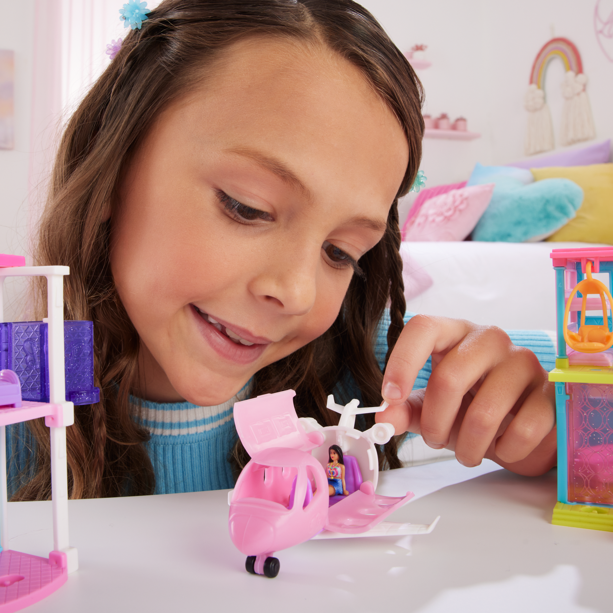 Barbie Mini BarbieLand Vehículo para Muñecas Avión de los Sueños - Image 2
