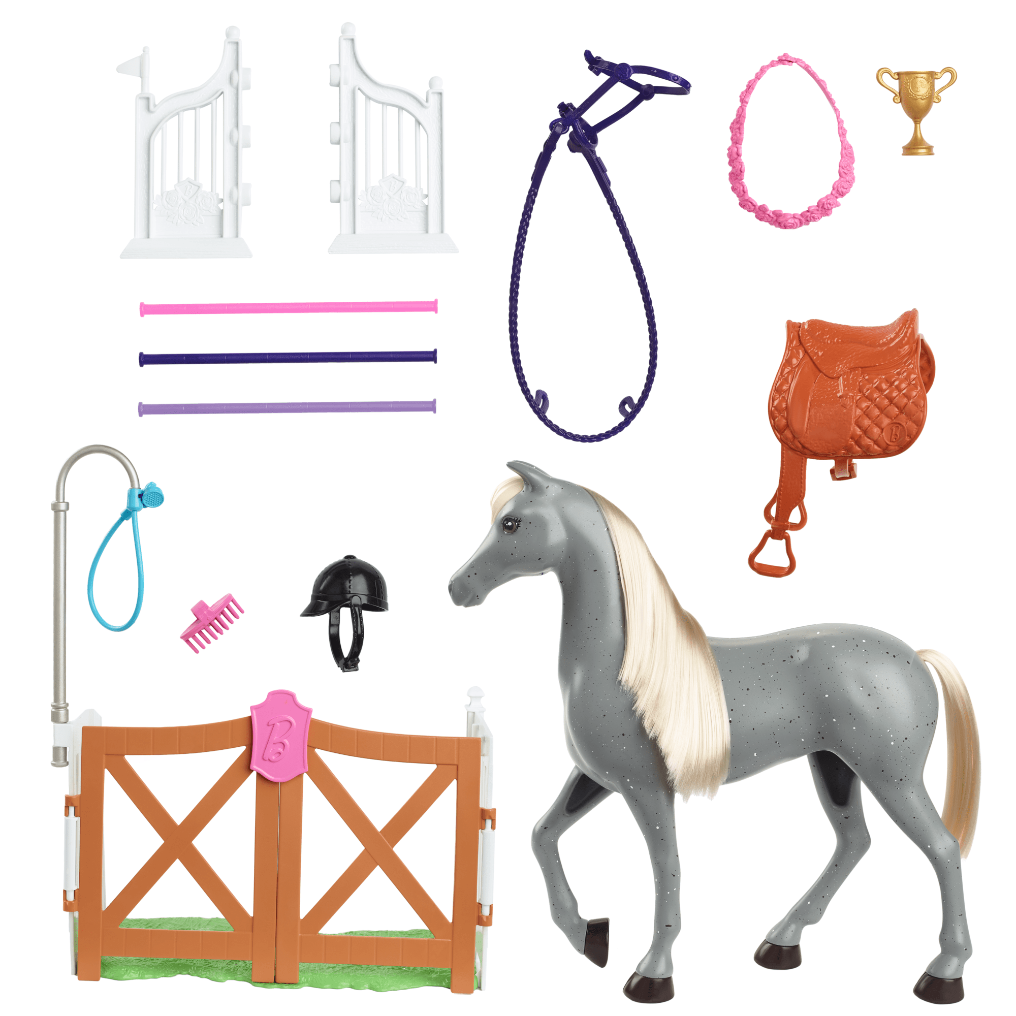 Barbie® Barbie World™ Coffret de Jeu Avec Accessoires Champion de Saut D'Obstacles - Image 4