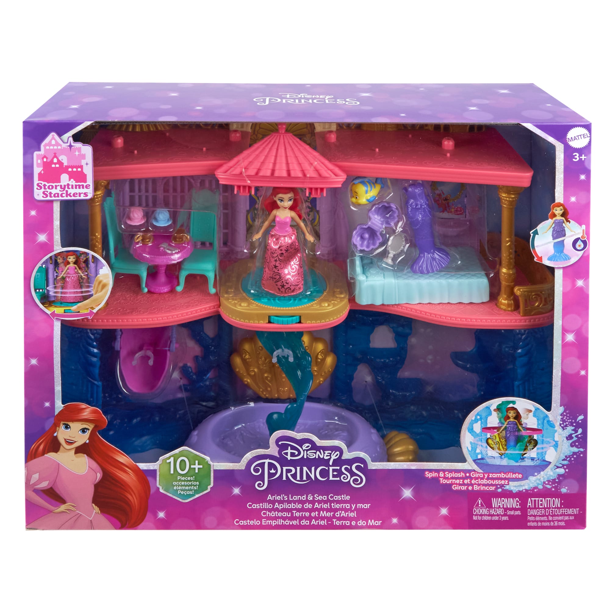 Disney Princess Toys. Ariel's Stacking Castle. Gifts For Kids - Image 6