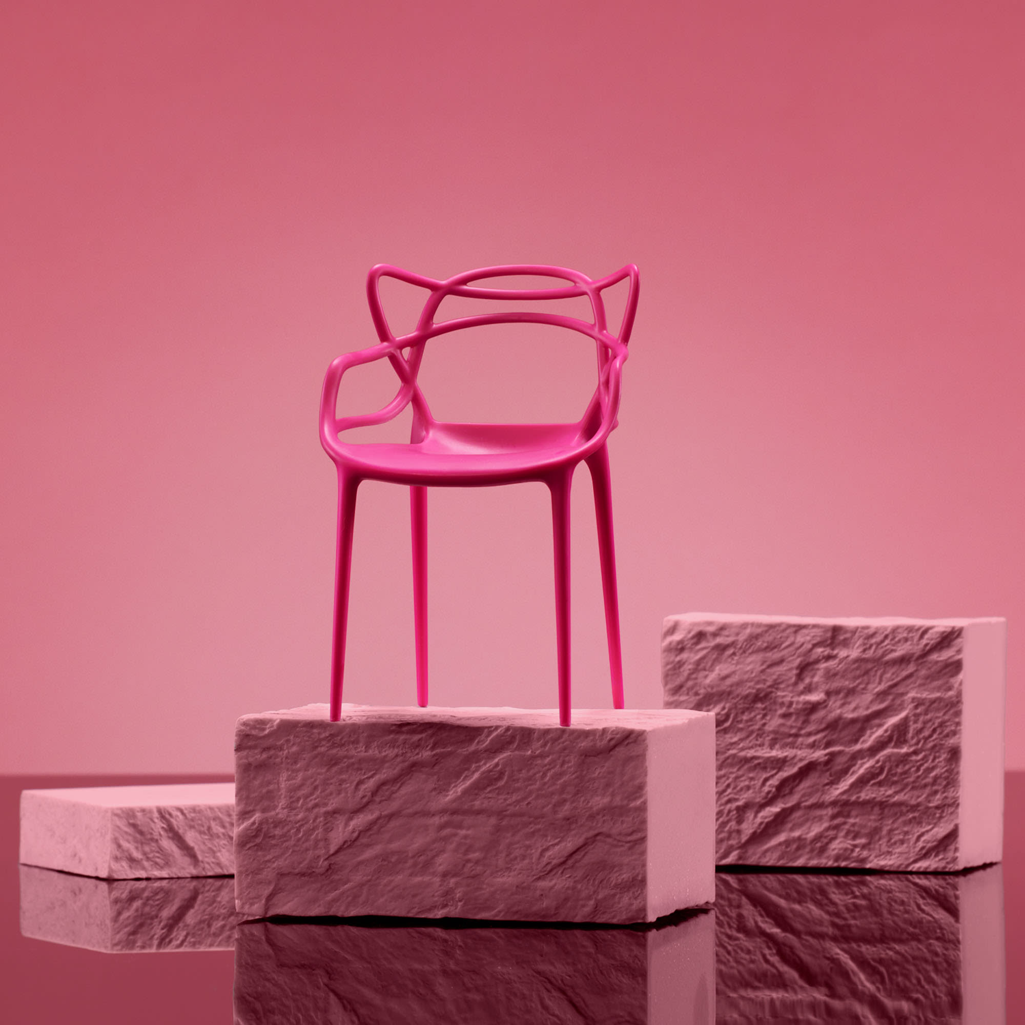 Barbie x Kartell 5-Piece Doll-Sized Chair Set - Image 3