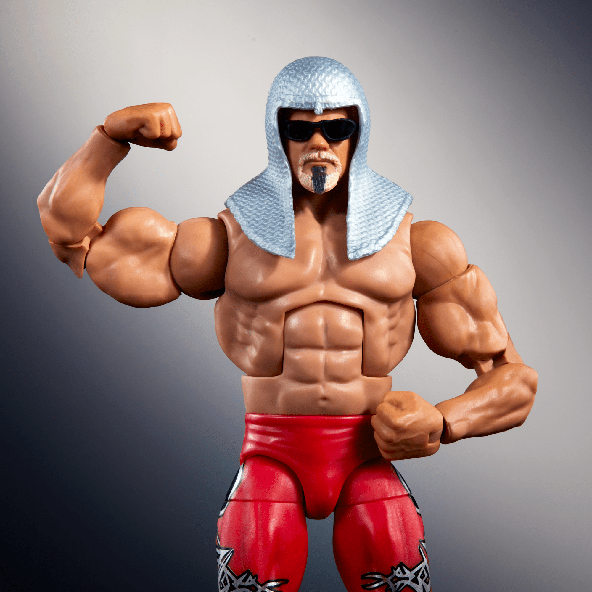 WWE Elite Scott Steiner Action Figure. 6-inch Collectible Superstar With Articulation & Accessories - Image 2