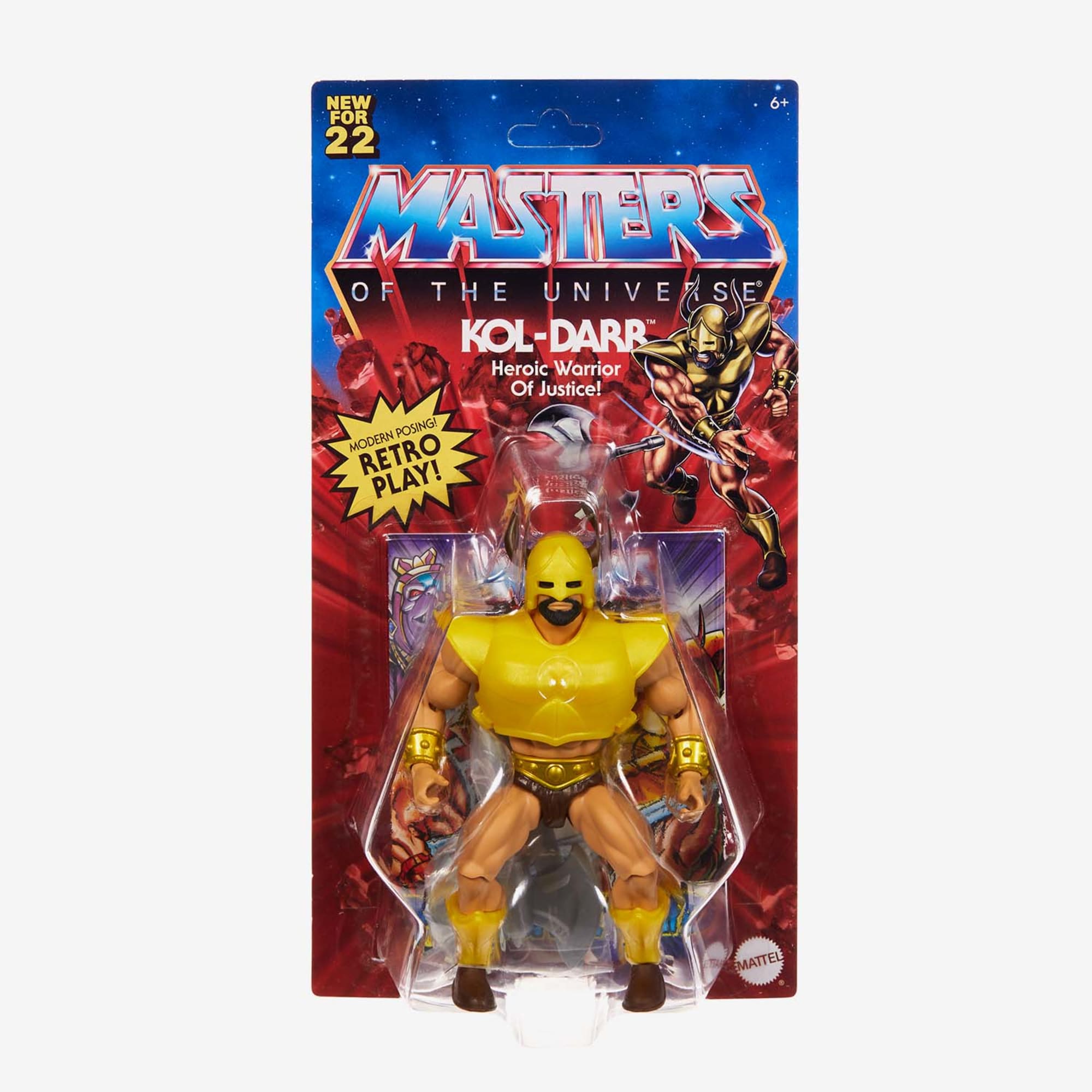 Masters of the Universe Origins Kol Darr Action Figure - Image 6