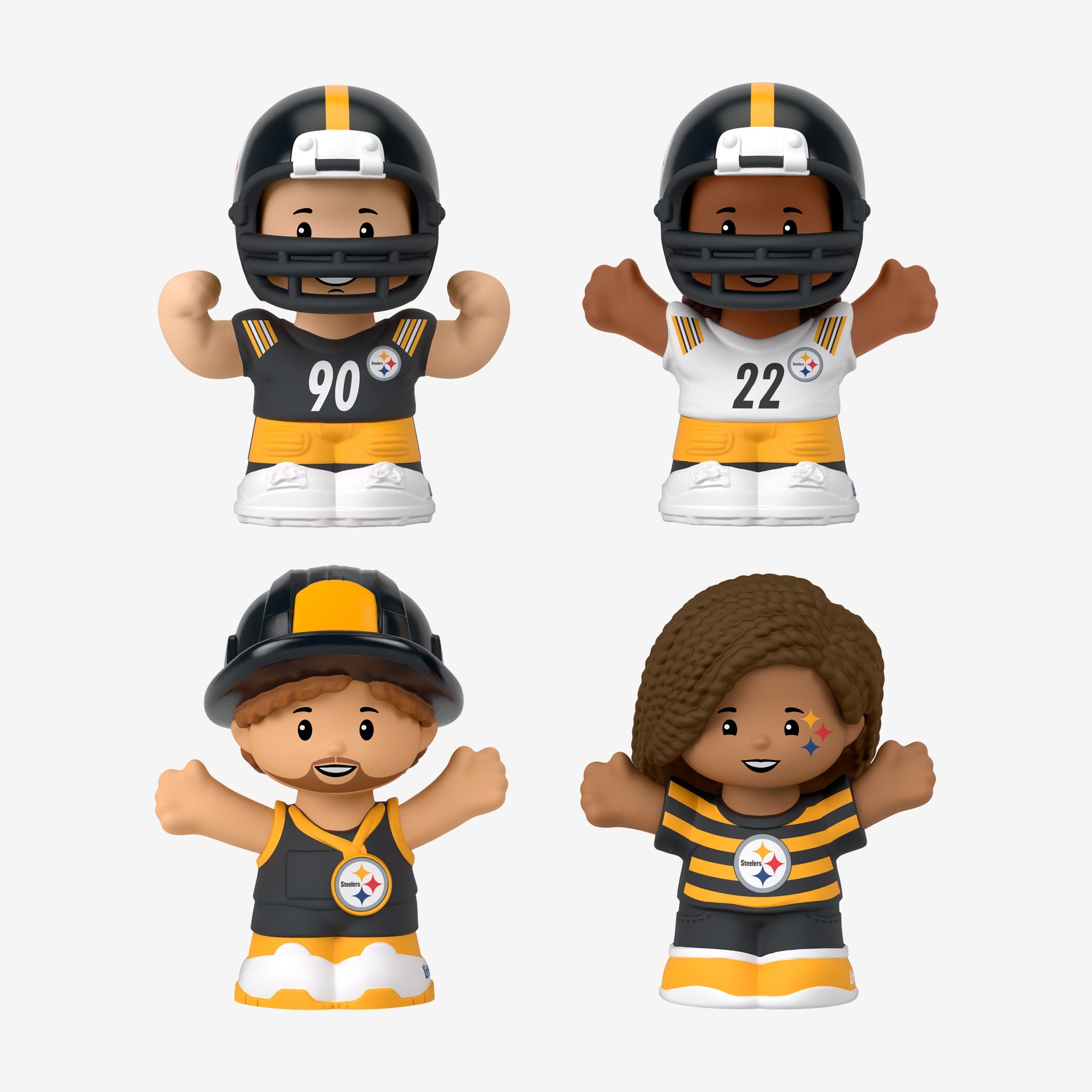 Little People Collector x NFL Pittsburgh Steelers Set - Image 6