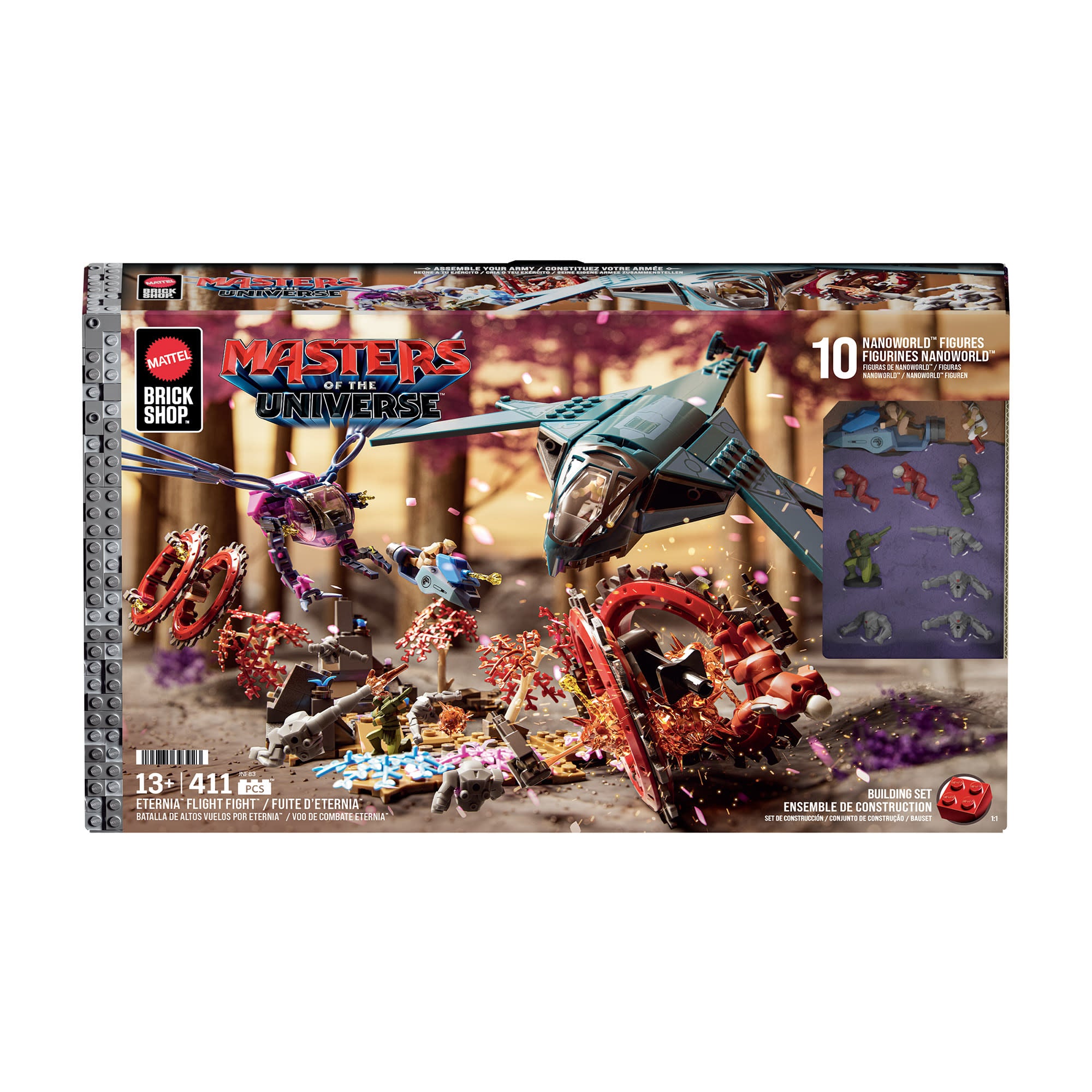 Mattel Brick Shop Masters of the Universe Eternia Flight Fight Building Set - Image 8