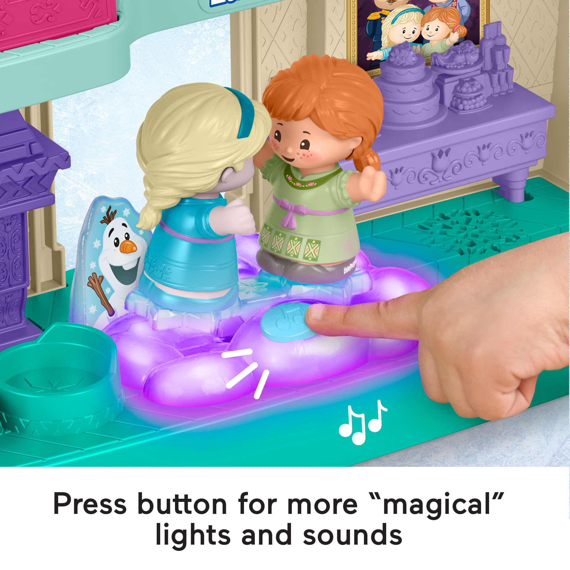Disney Frozen Arendelle Castle Playset By Little People. Toddler Toys - Image 4