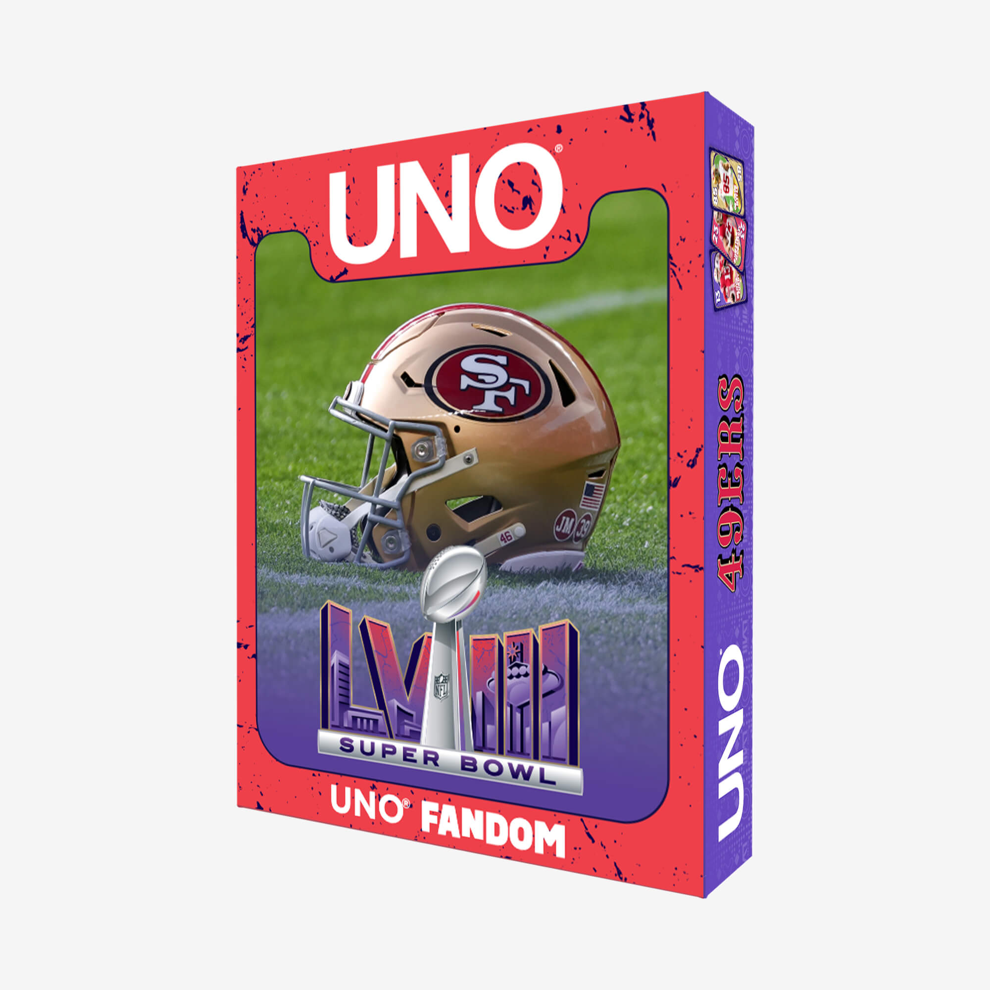 UNO LVIII Super Bowl Card Game San Francisco 49ers - Image 4