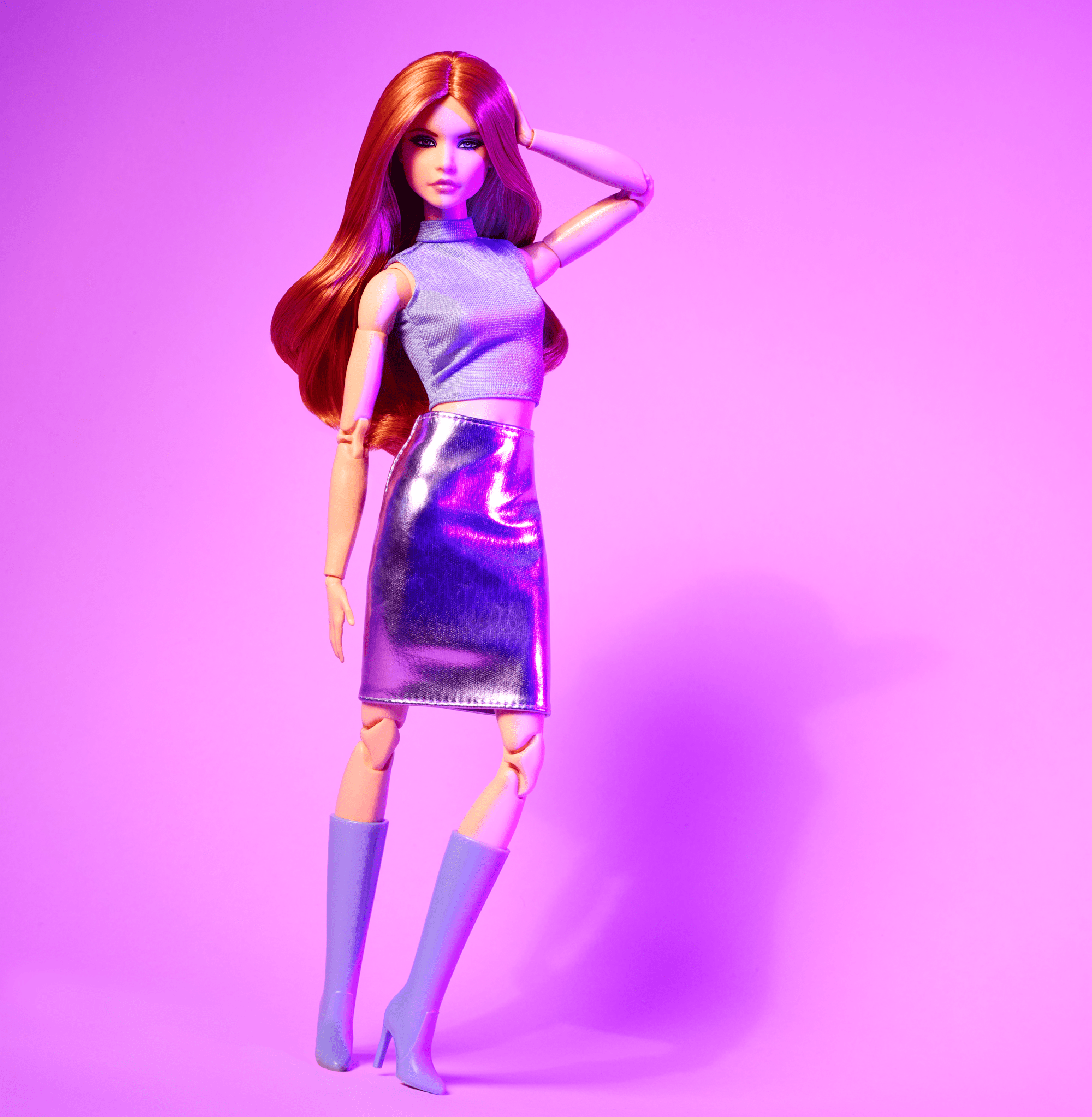 Barbie Looks No. 20 Collectible Doll With Red Hair And Modern Y2K Fashion - Image 5