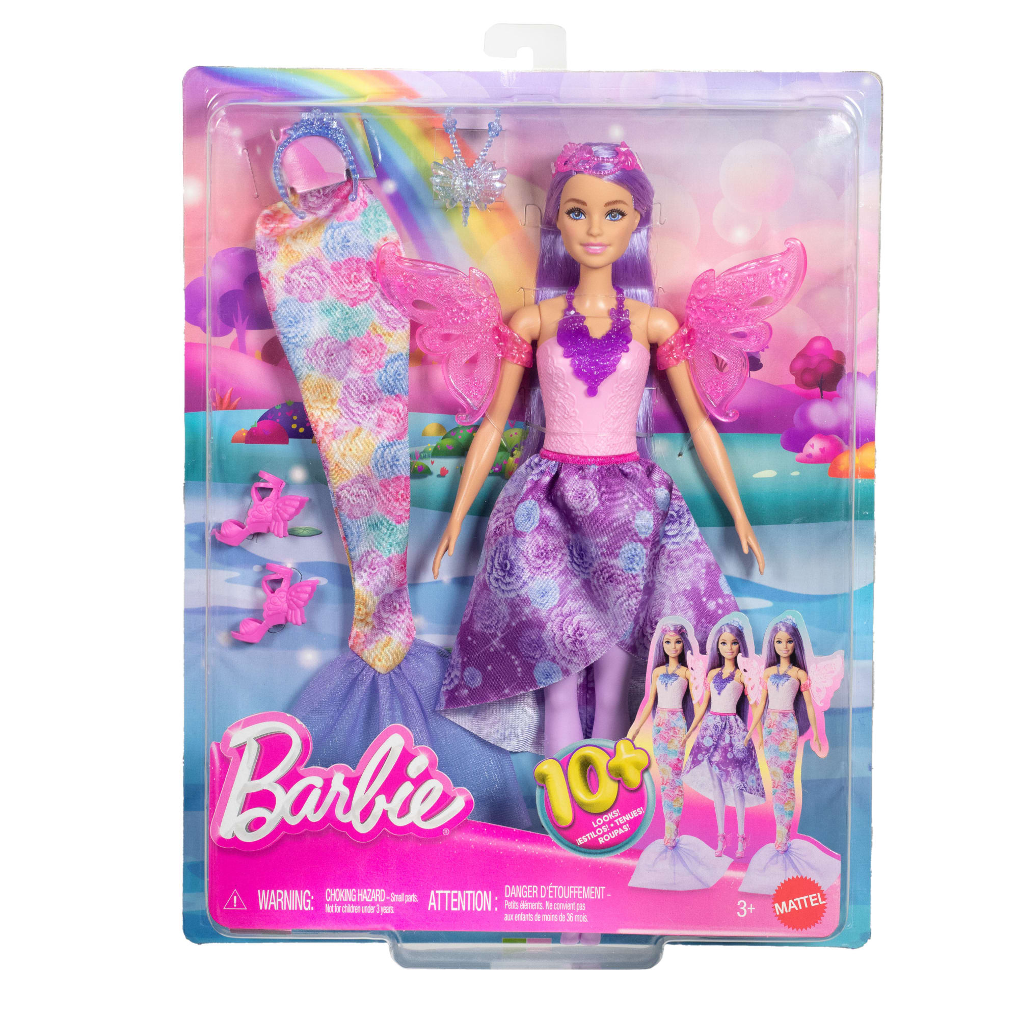 Barbie Fantaisie Poupée Coffret Déguisements Fantastiques - Image 6