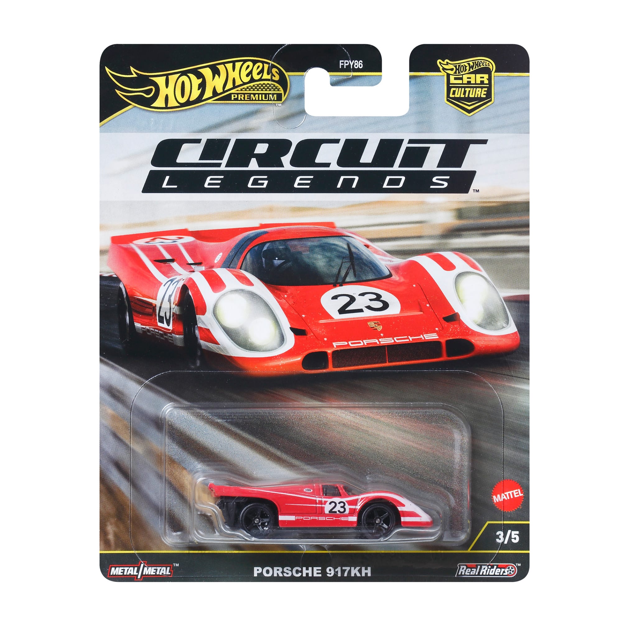 Hot Wheels Premium Car Culture Circuit Legends Porsche 917KH - Image 6