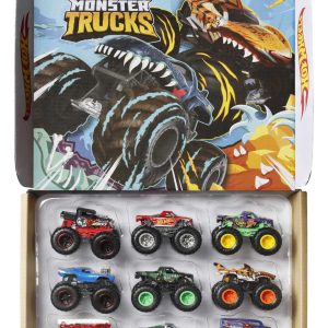 Hot Wheels Monster Trucks Assortiment 12 Véhicules Chaos Ultime