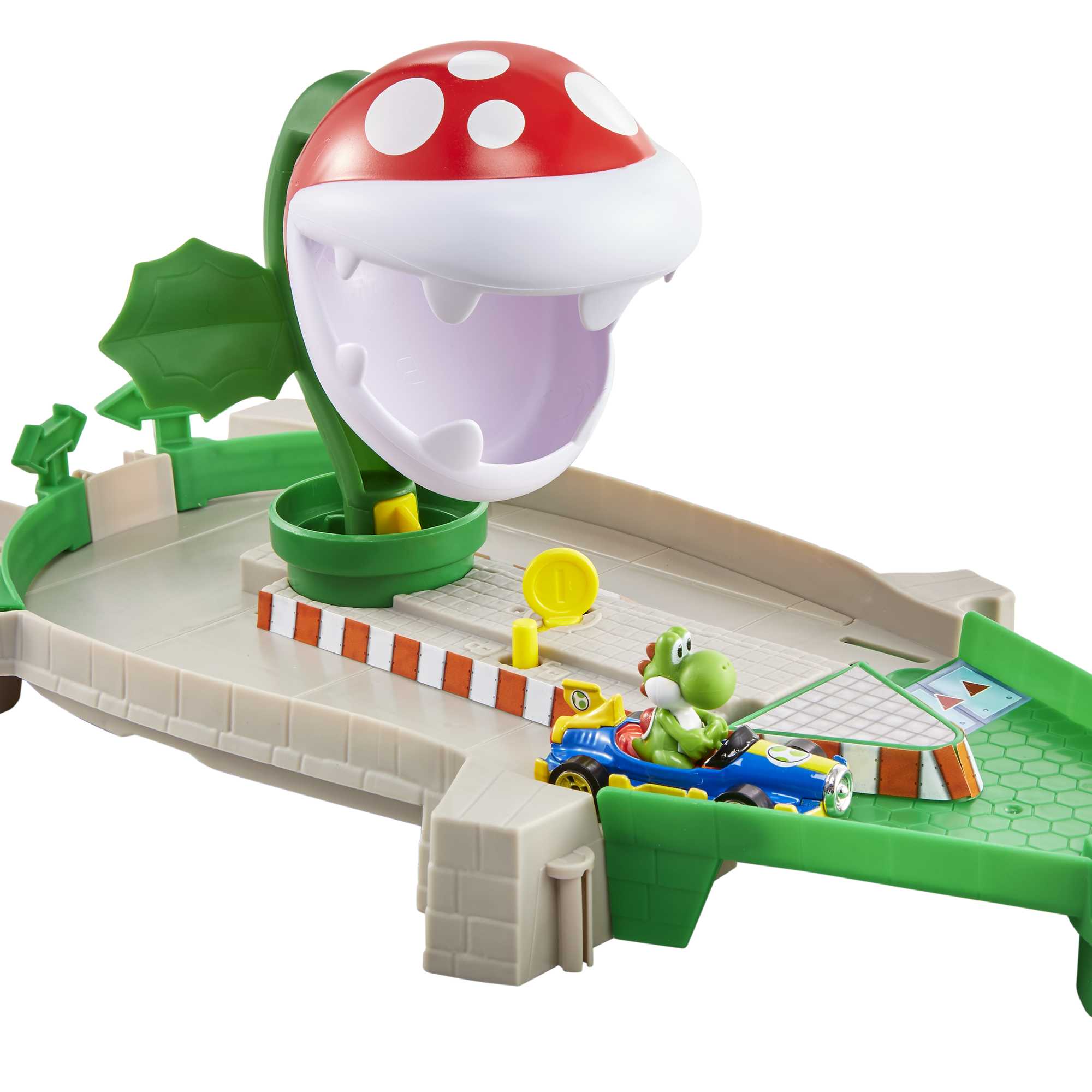 Hot Wheels Mario Kart Piranha Plant Track Playset With 1 Toy Car - Image 5