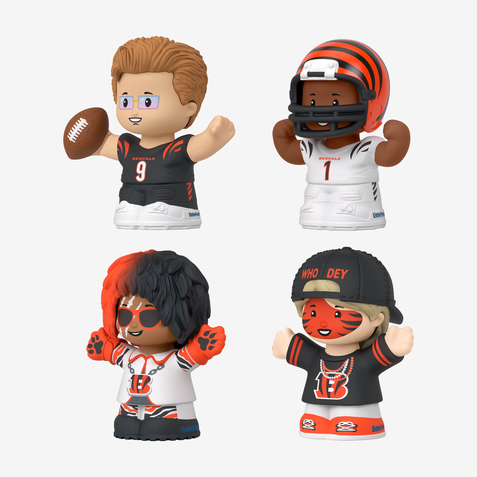 Little People Collector x NFL Cincinnati Bengals Set - Image 5