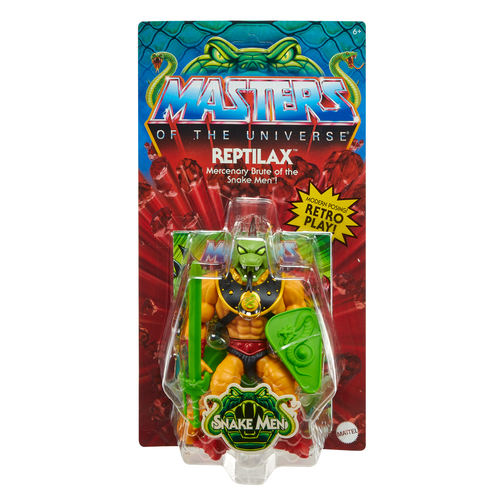 Masters of the Universe Origins Reptilax Action Figure - Image 7