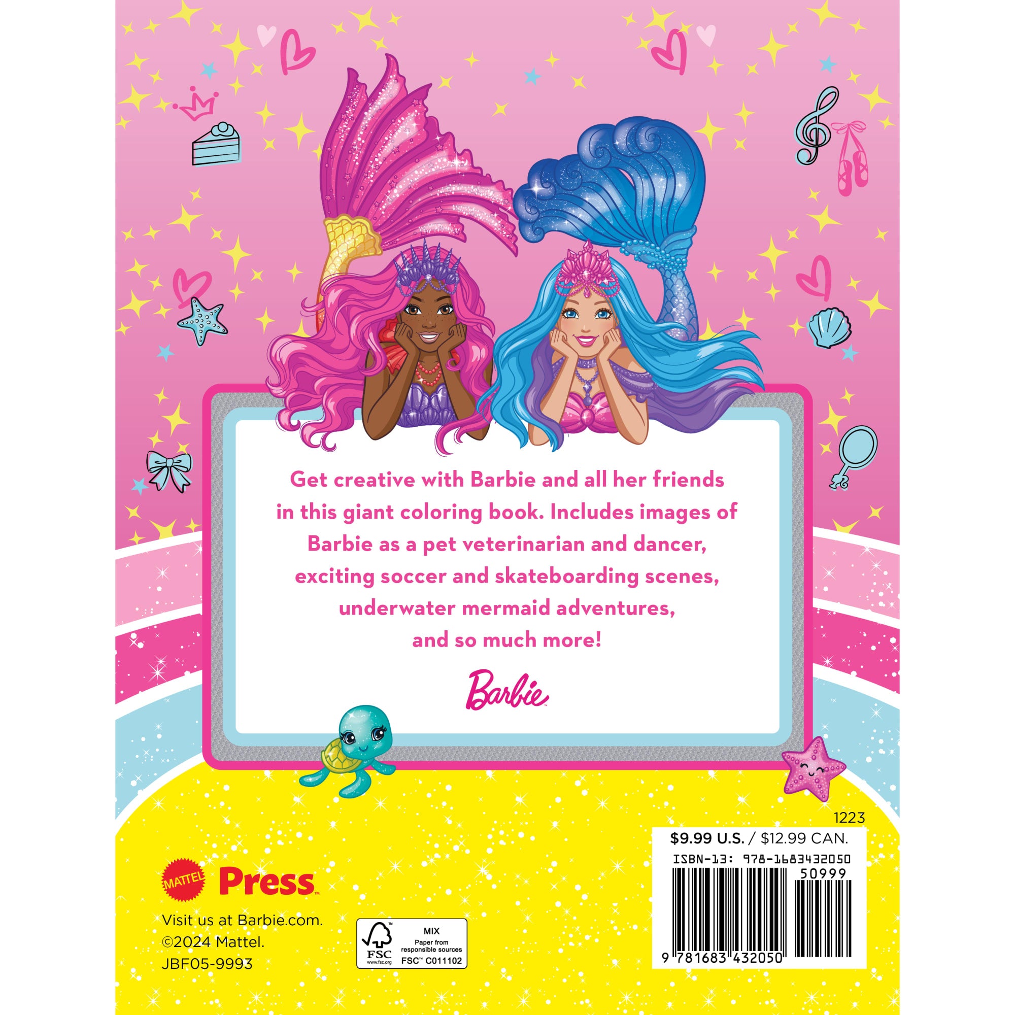 Barbie: Giant Coloring Book - Image 2