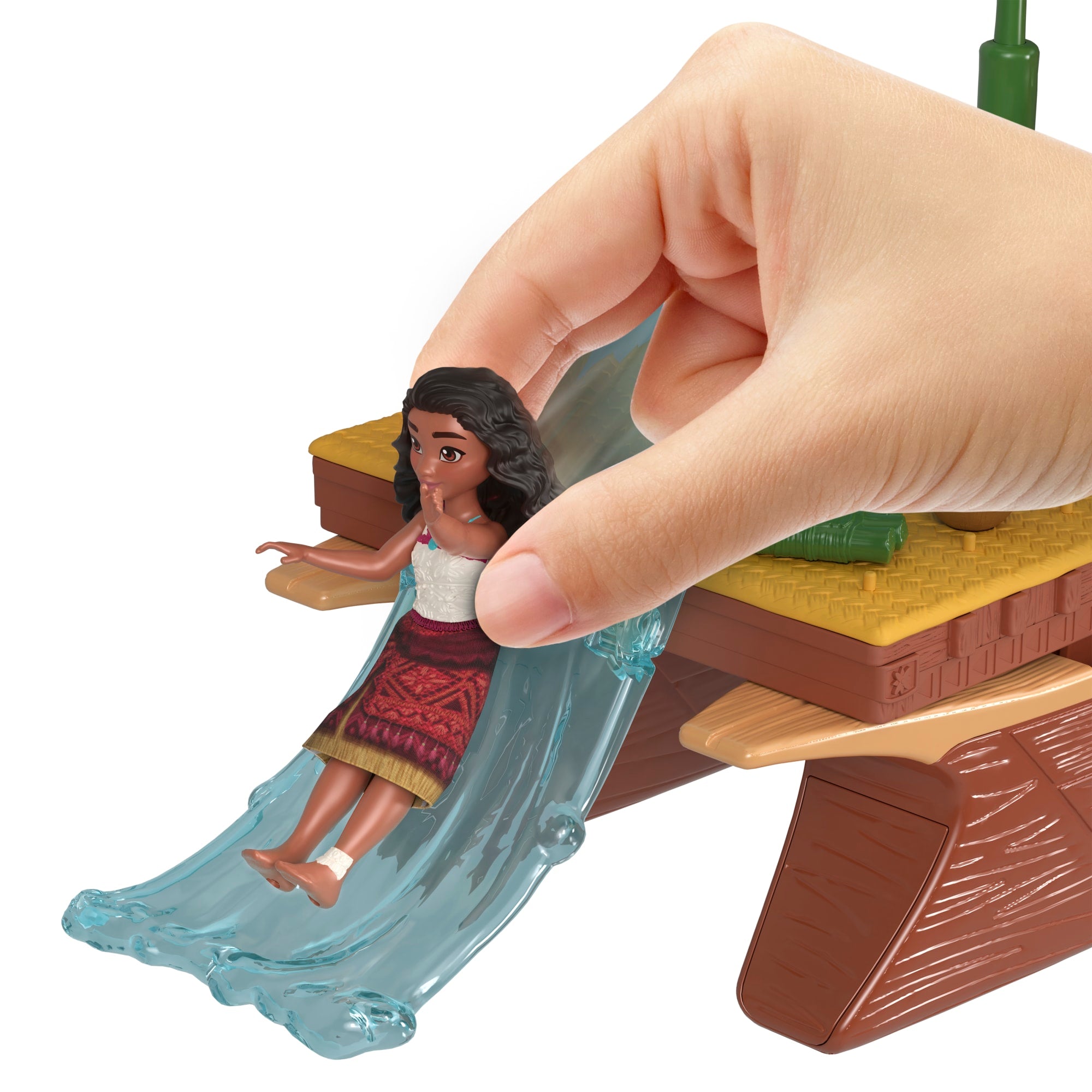 Moana 2 Conjunto de Brinquedo Barco de Aventuras com Mini Boneca e Acessórios - Image 5