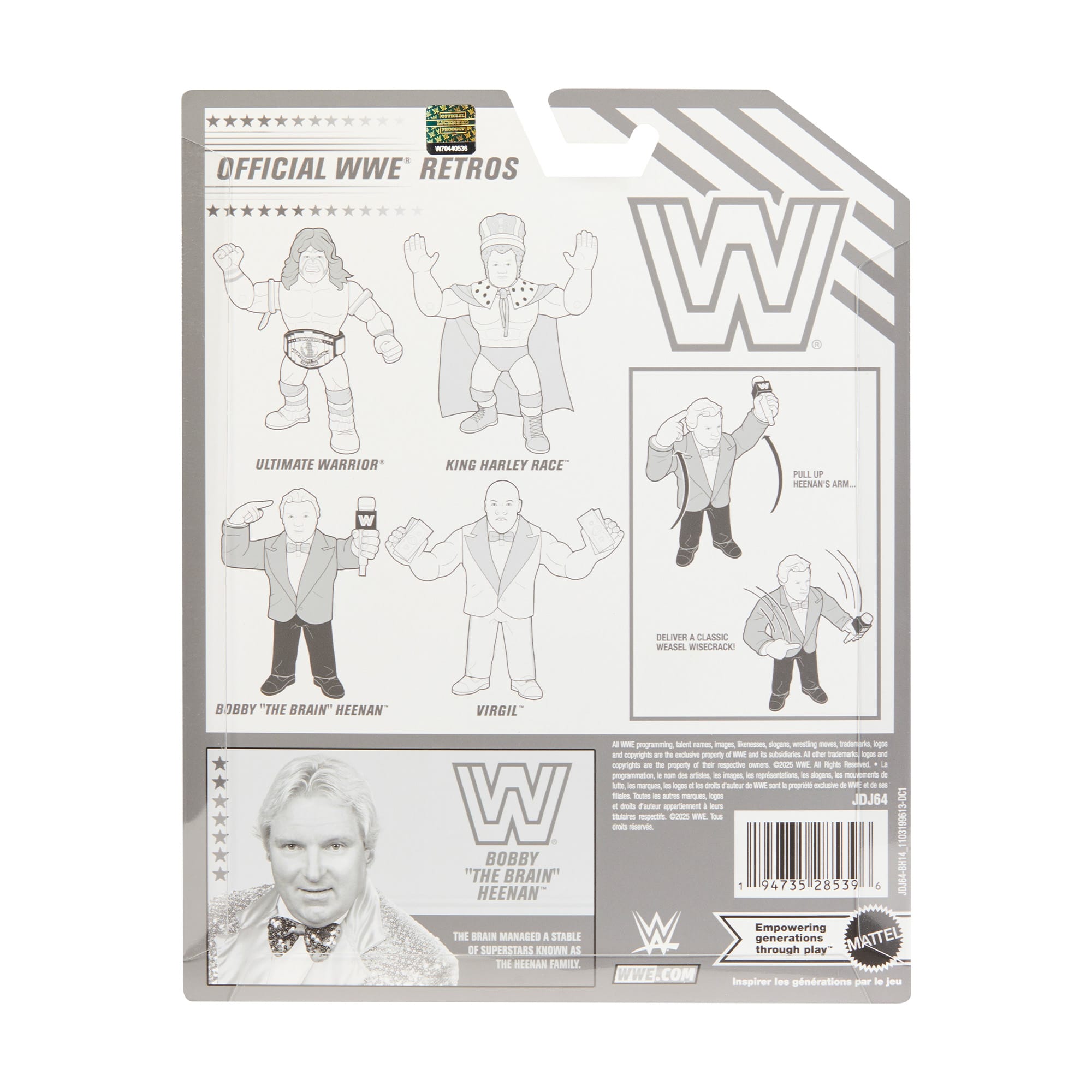 WWE Official Retro 4-Pack Action Figures - Image 15