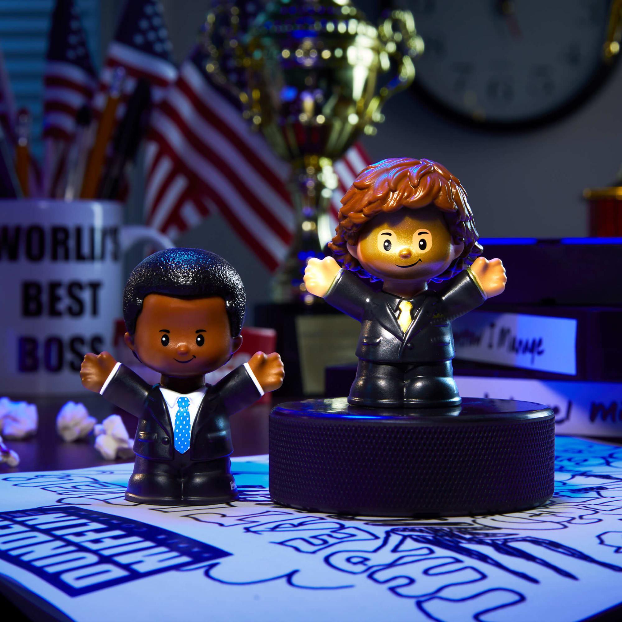 Little People Collector The Office Threat Level Midnight Set - Image 8
