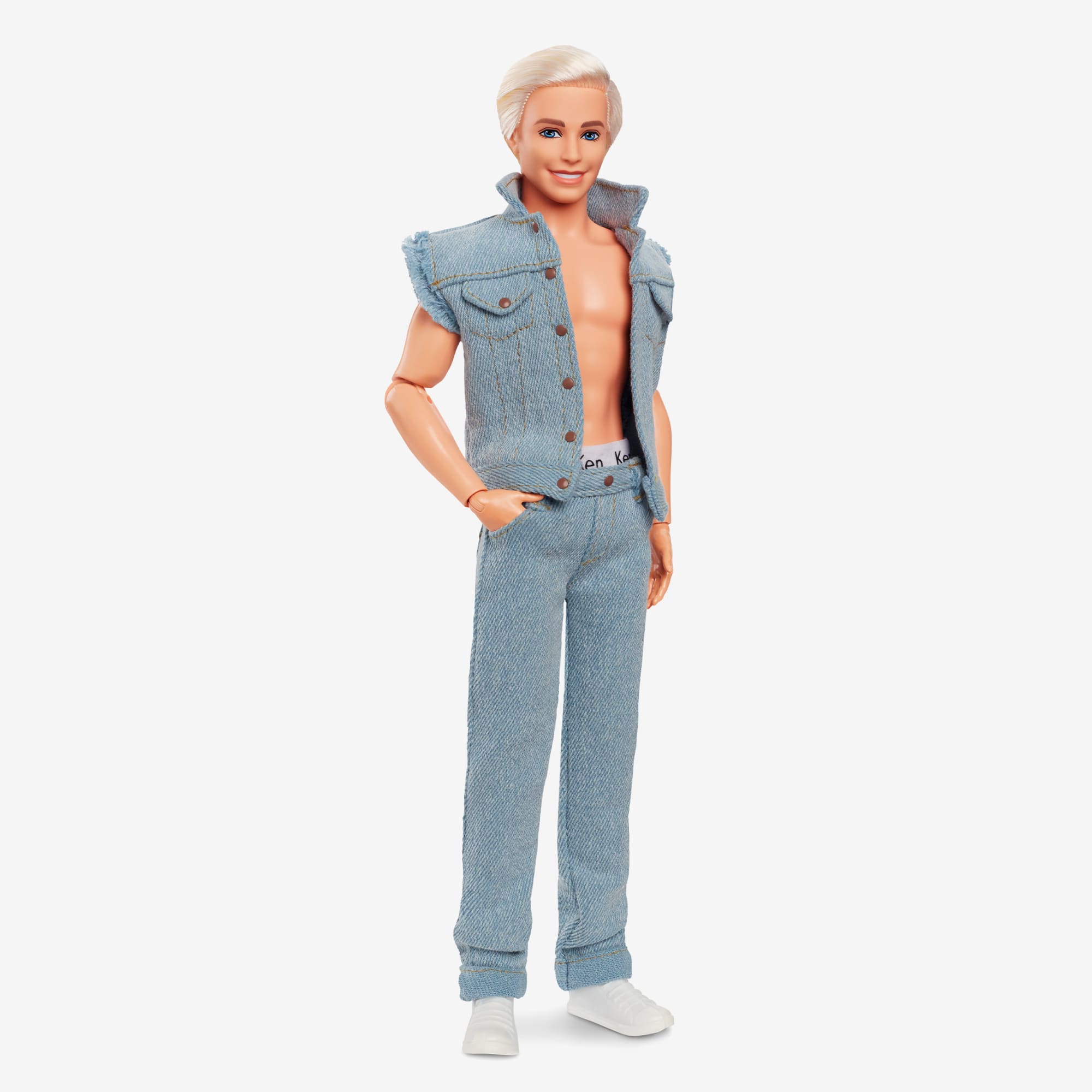 Ken Doll Wearing Denim Matching Set – Barbie The Movie - Image 13