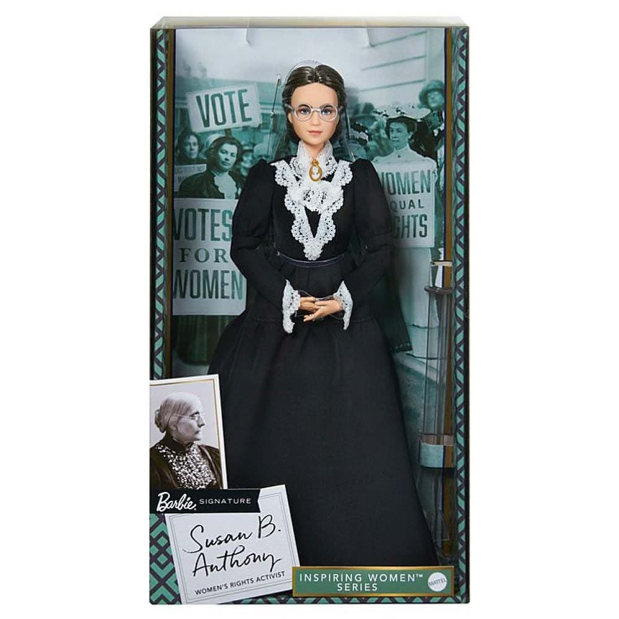 Susan B. Anthony Barbie Inspiring Women Doll - Image 7