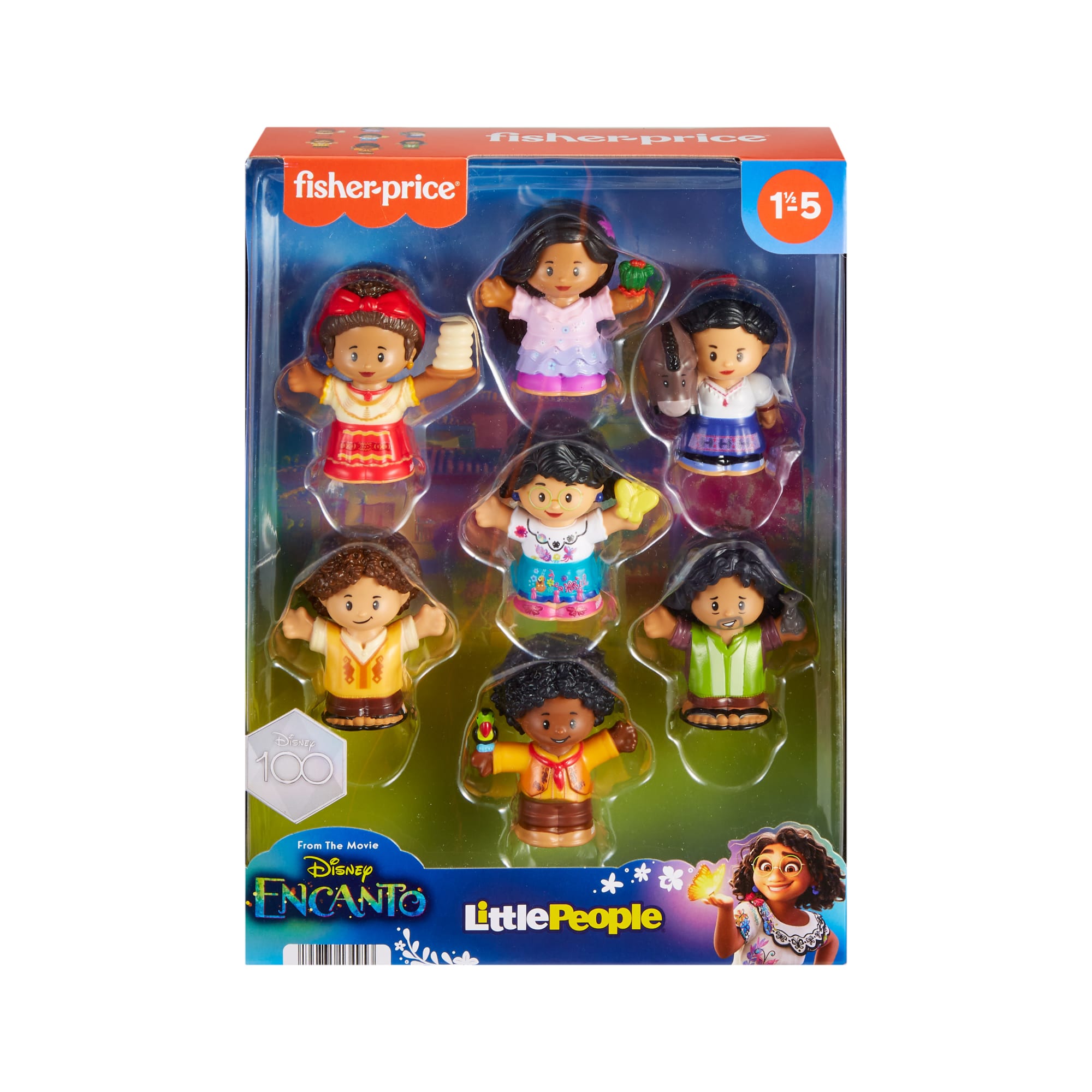 Disney Encanto Toys Set Of 7 Fisher-Price Little People Figures For Toddlers And Preschool Kids - Image 6