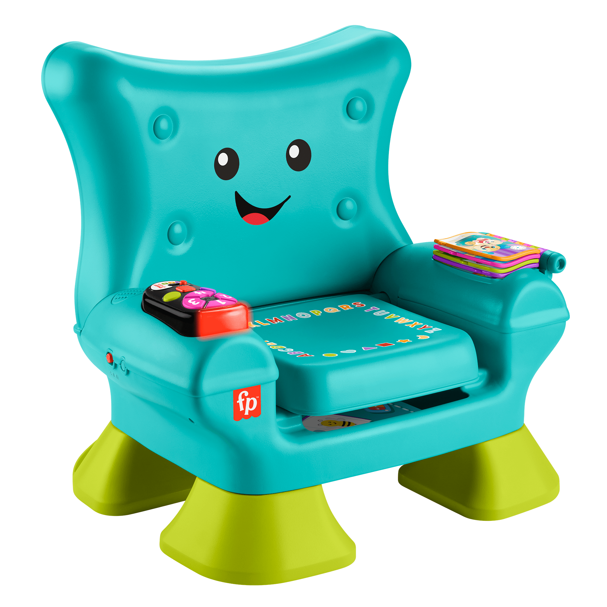 Fisher-Price Laugh & Learn Smart Stages Chair Electronic Learning Toy For Toddlers. Teal