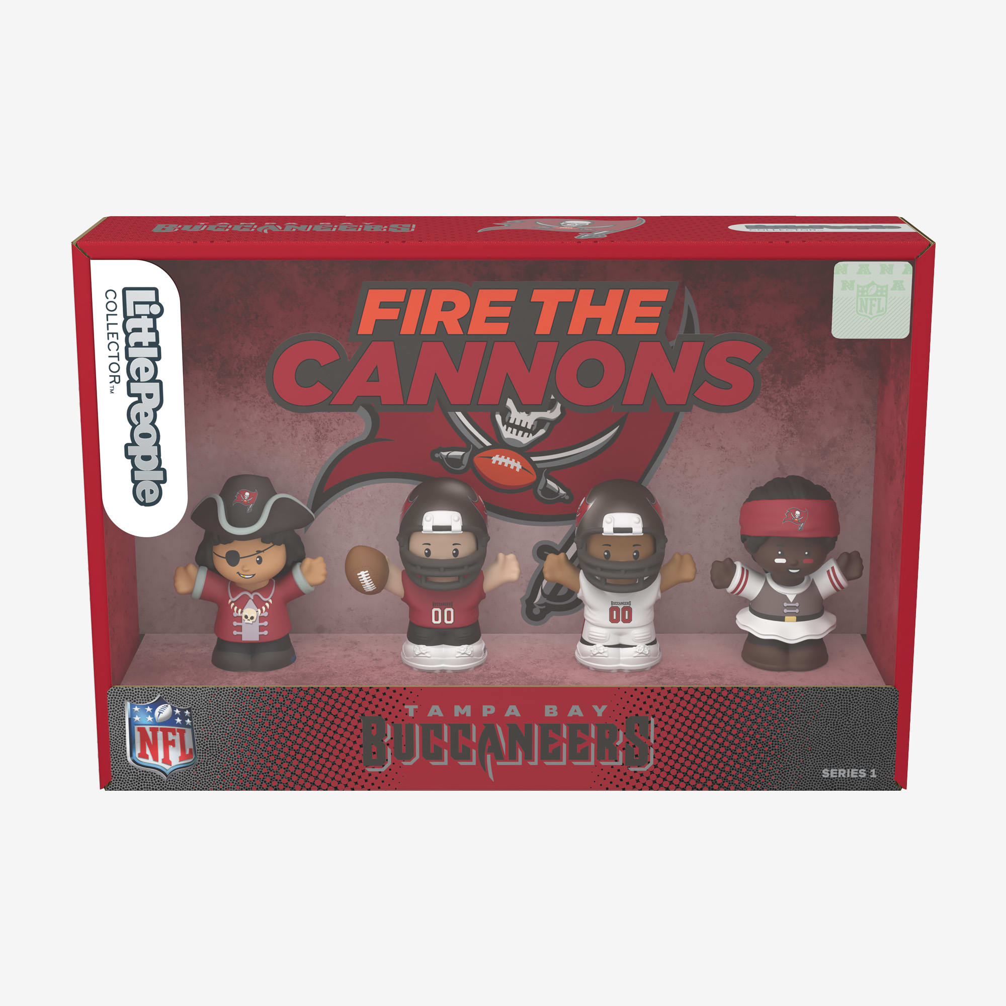 Little People Collector x NFL Tampa Bay Buccaneers Set - Image 9