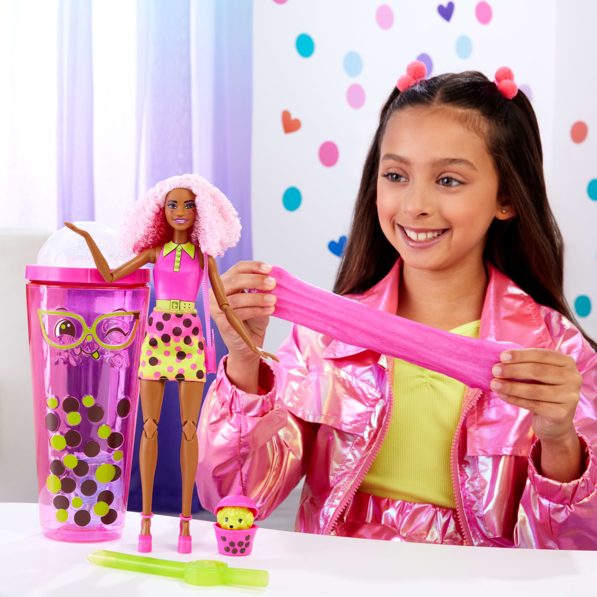 Barbie Pop Reveal Bubble Tea Series Fashion Doll & Accessories Set With 8 Surprises - Image 2