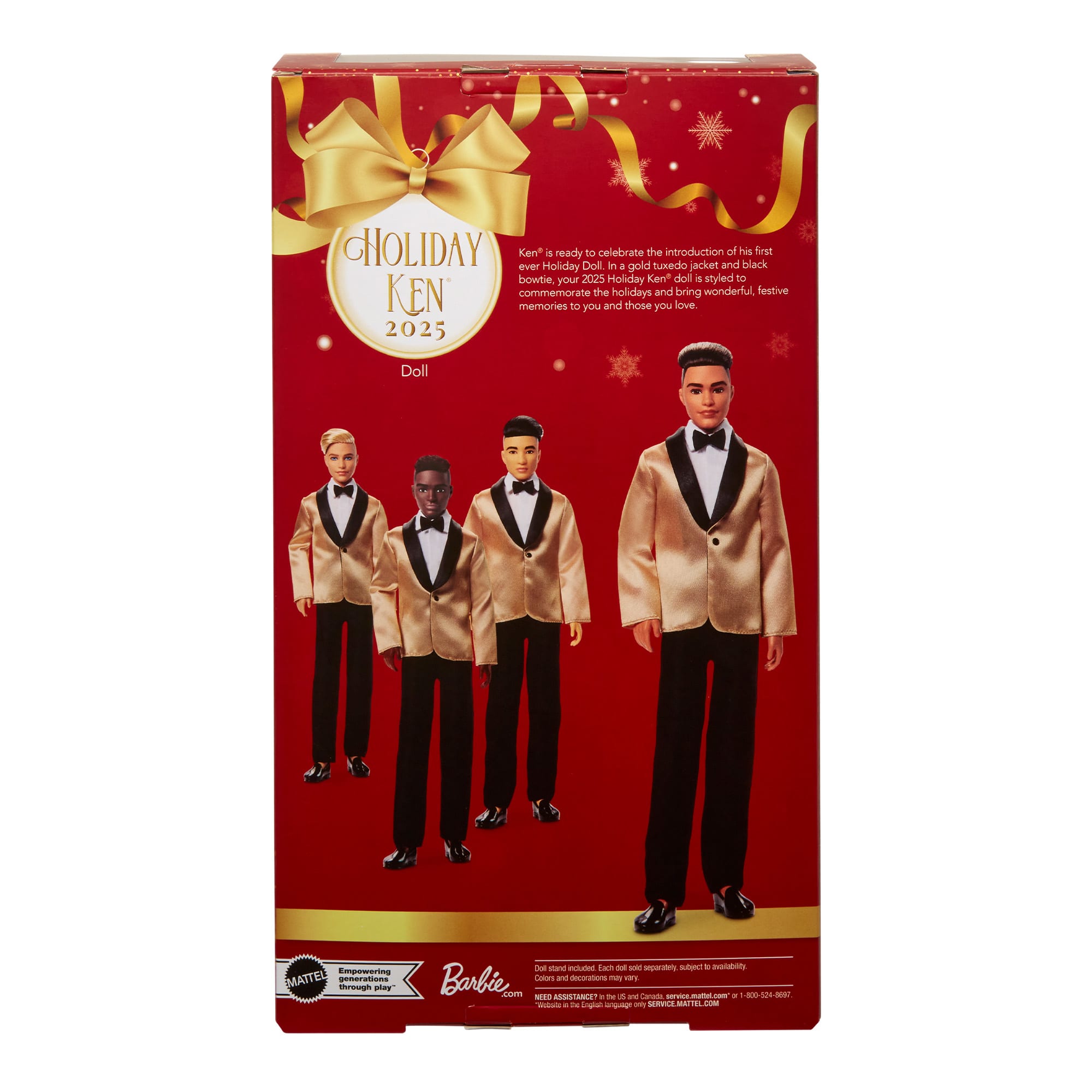 2025 Holiday Ken Doll 3 - Image 10