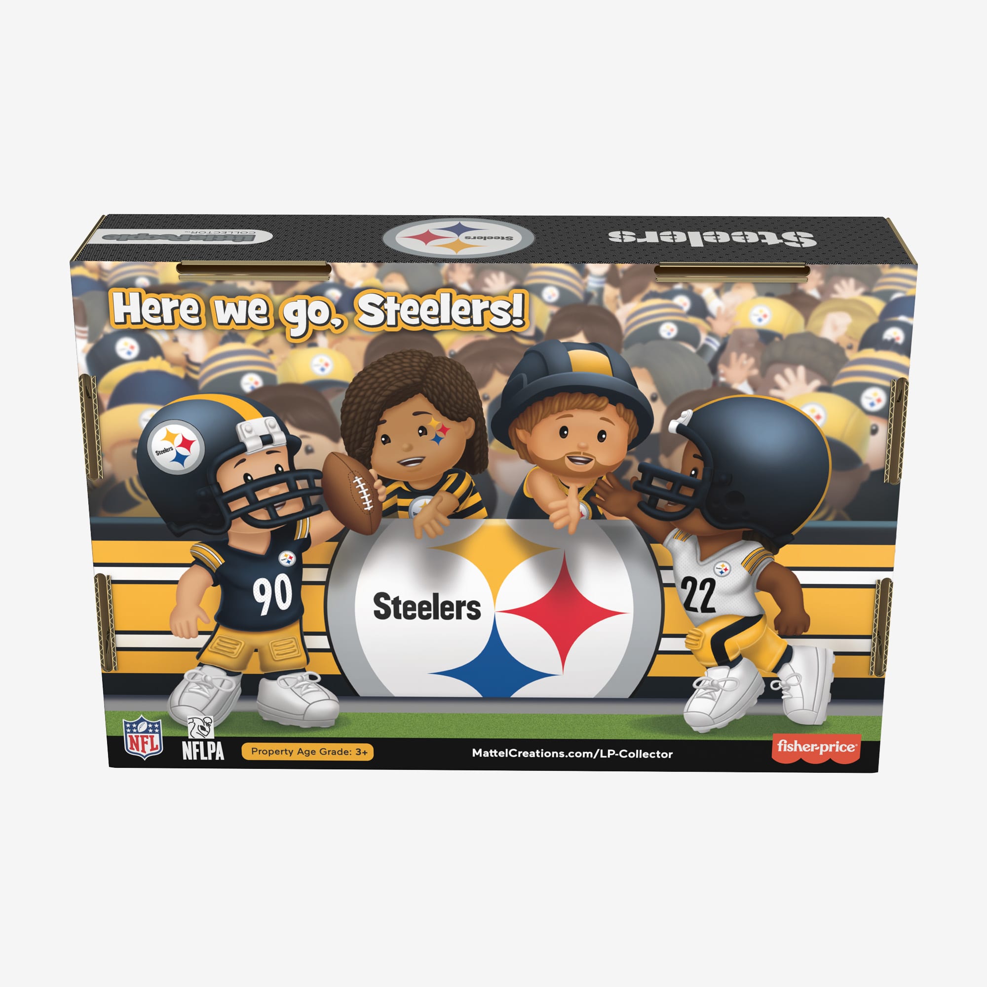 Little People Collector x NFL Pittsburgh Steelers Set - Image 12