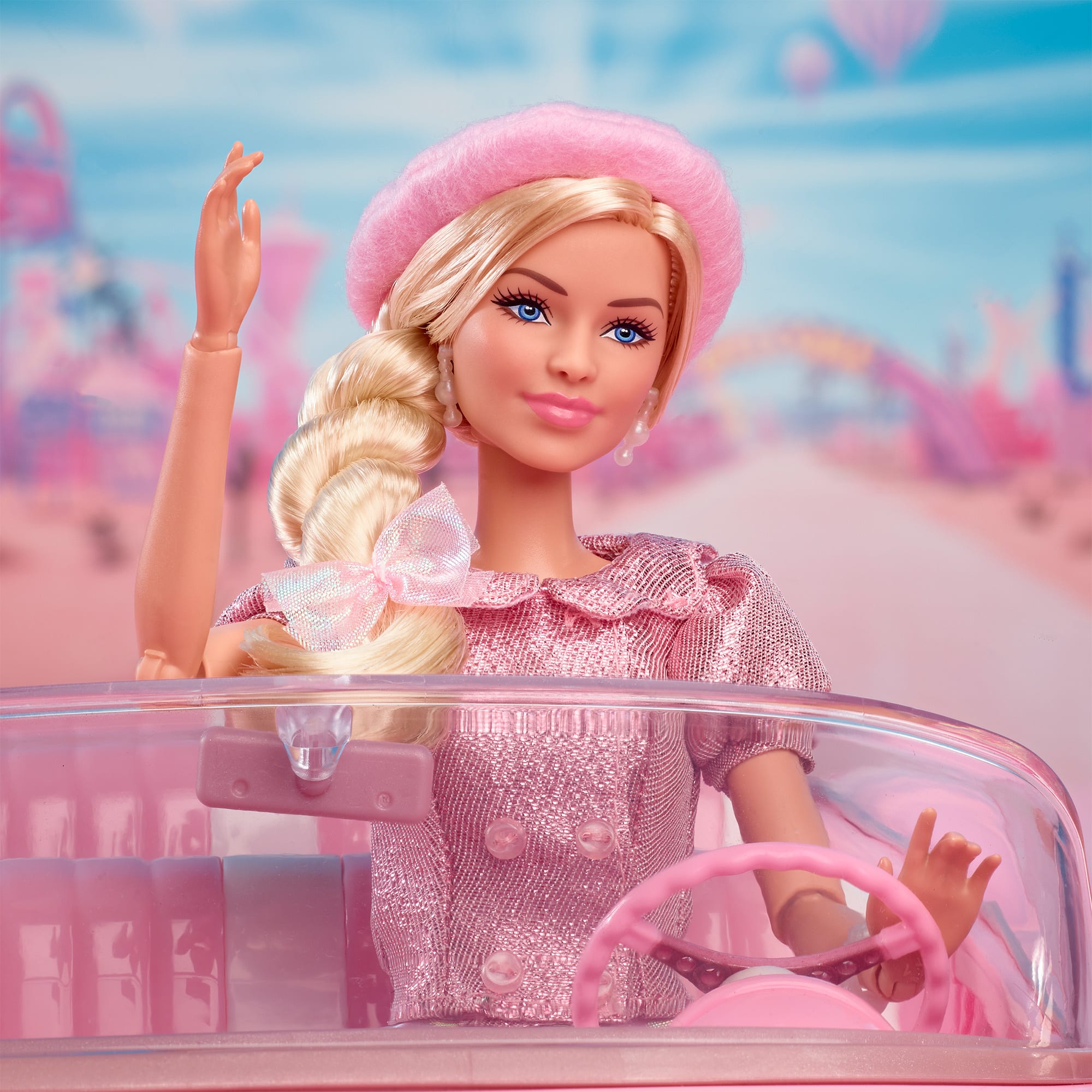 Barbie The Movie Pink Puffy Dress Barbie Doll - Image 3