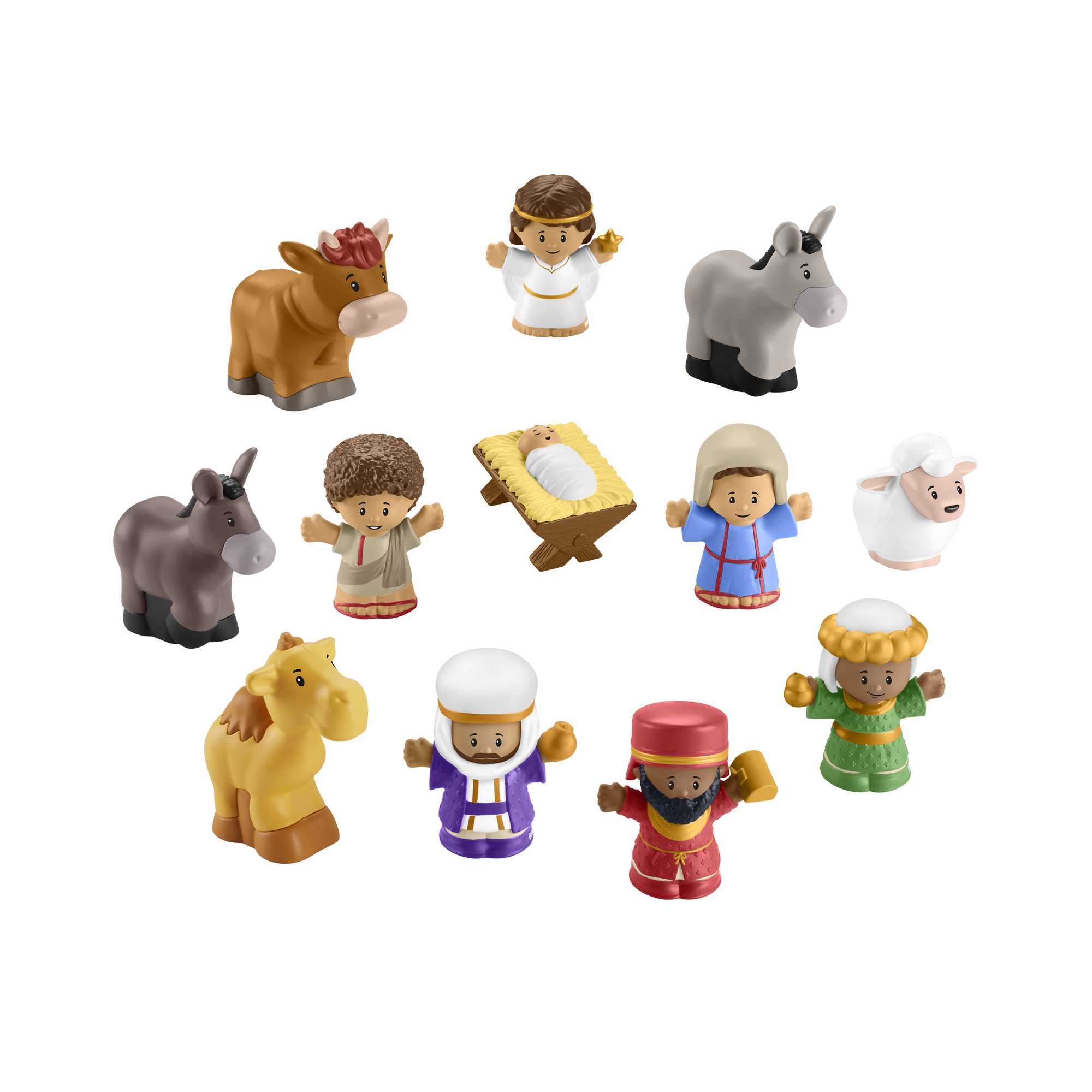 Fisher-Price Little People-Coffret Crèche Pour Tout-Petits. 18 Pièces - Image 5